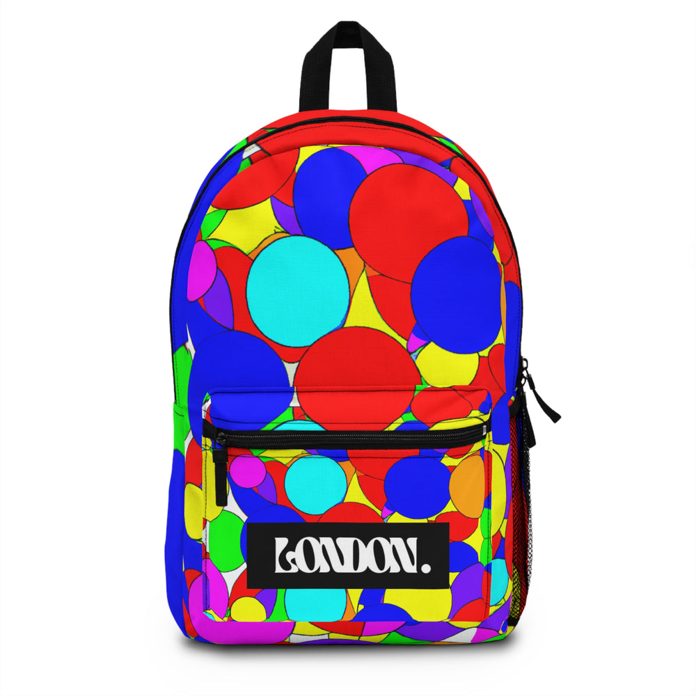 "Groovy Garnet" - Backpack