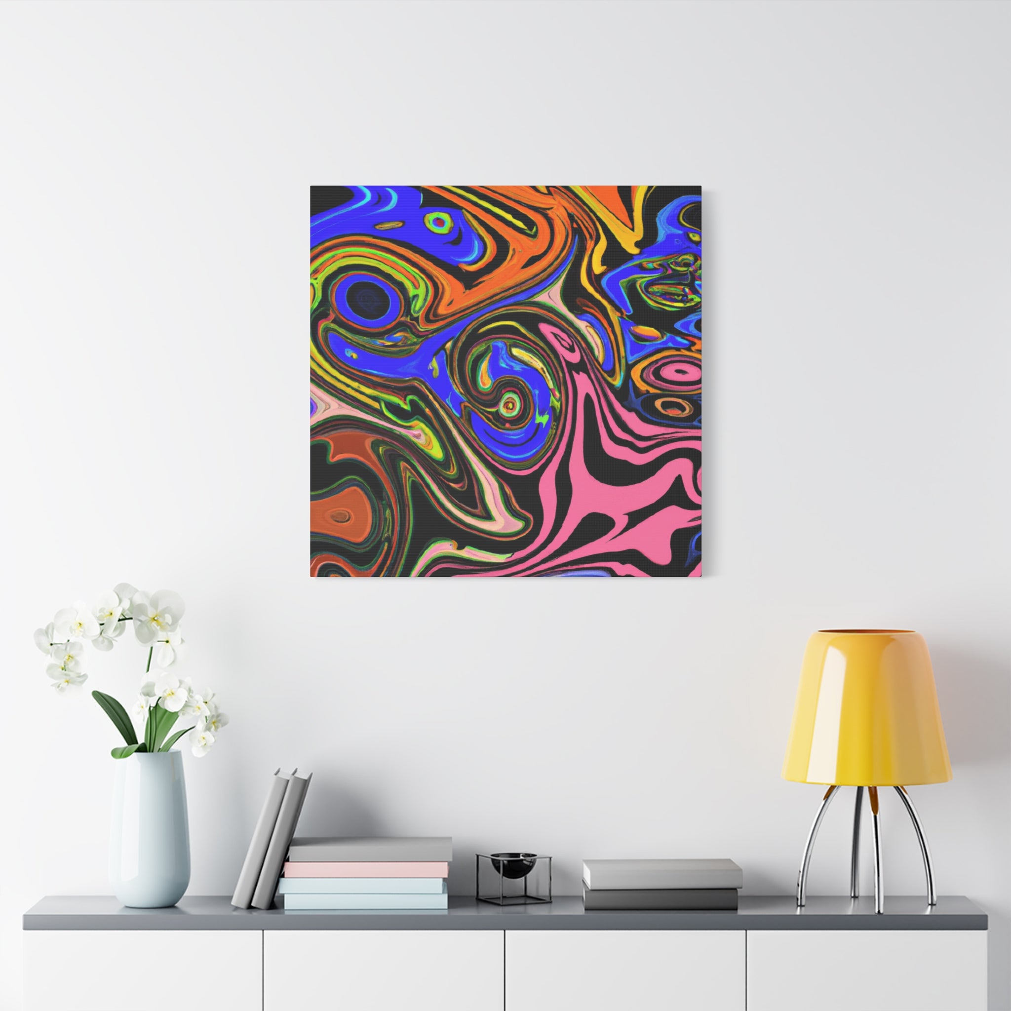 Groovy Kaleidoscope - Canvas