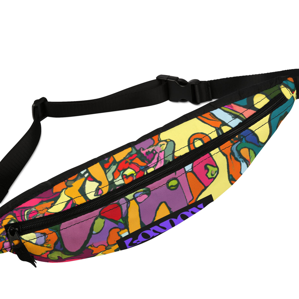 "Groovy Verdant Visions" - Fanny Pack