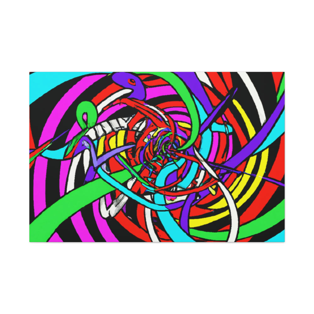 Groovy Kaleidoscope - Canvas