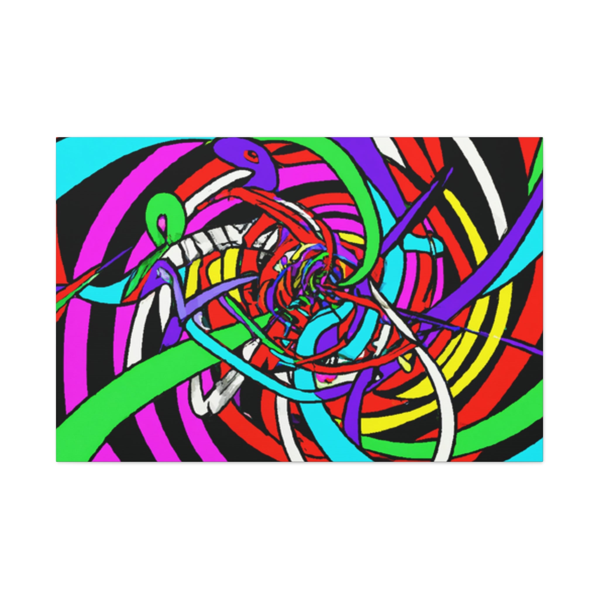 Groovy Kaleidoscope - Canvas