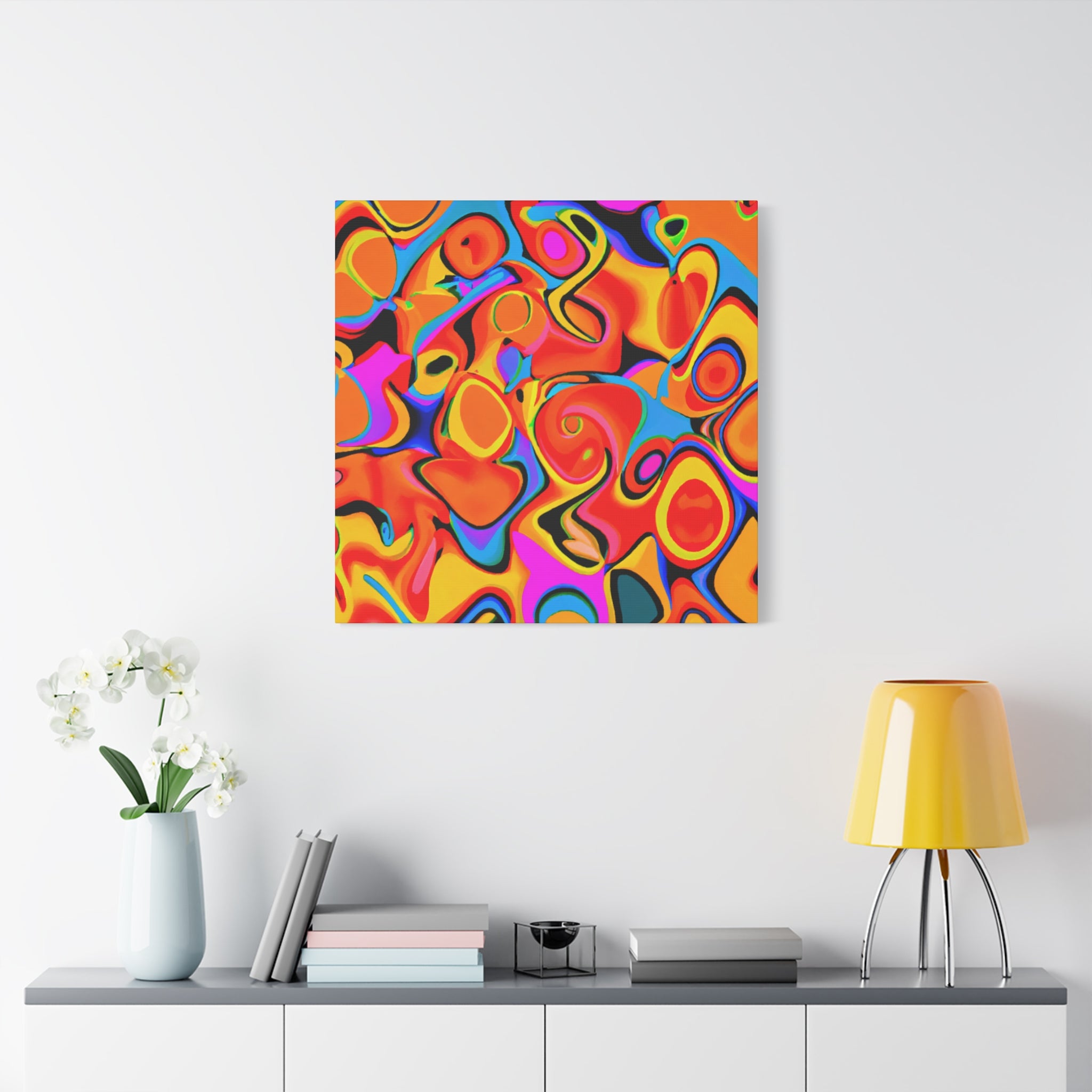 Groovy Kaleidoscope - Canvas