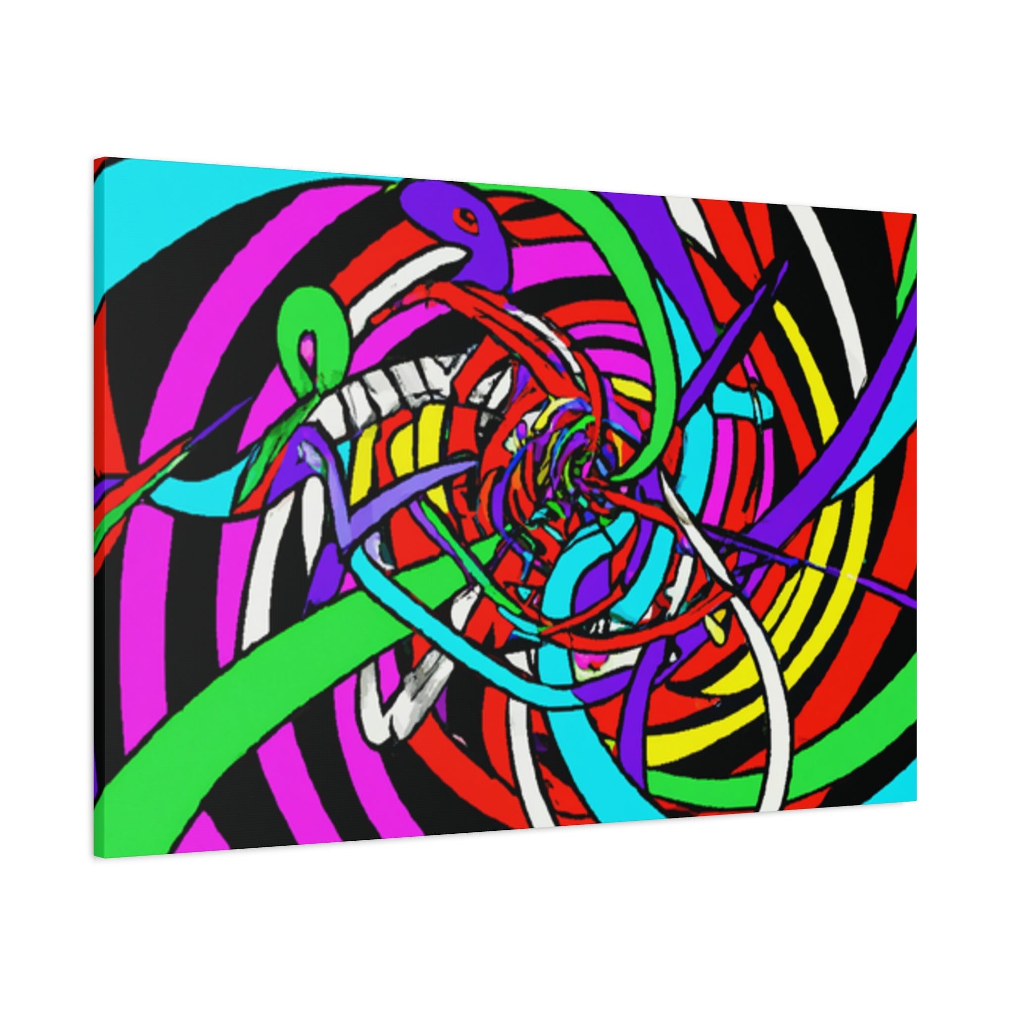 Groovy Kaleidoscope - Canvas