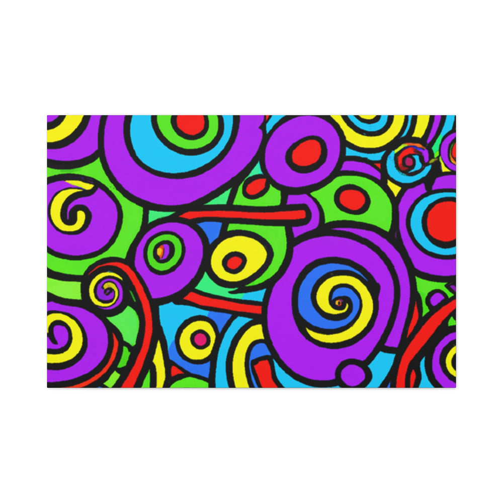 Color Groove. - Canvas