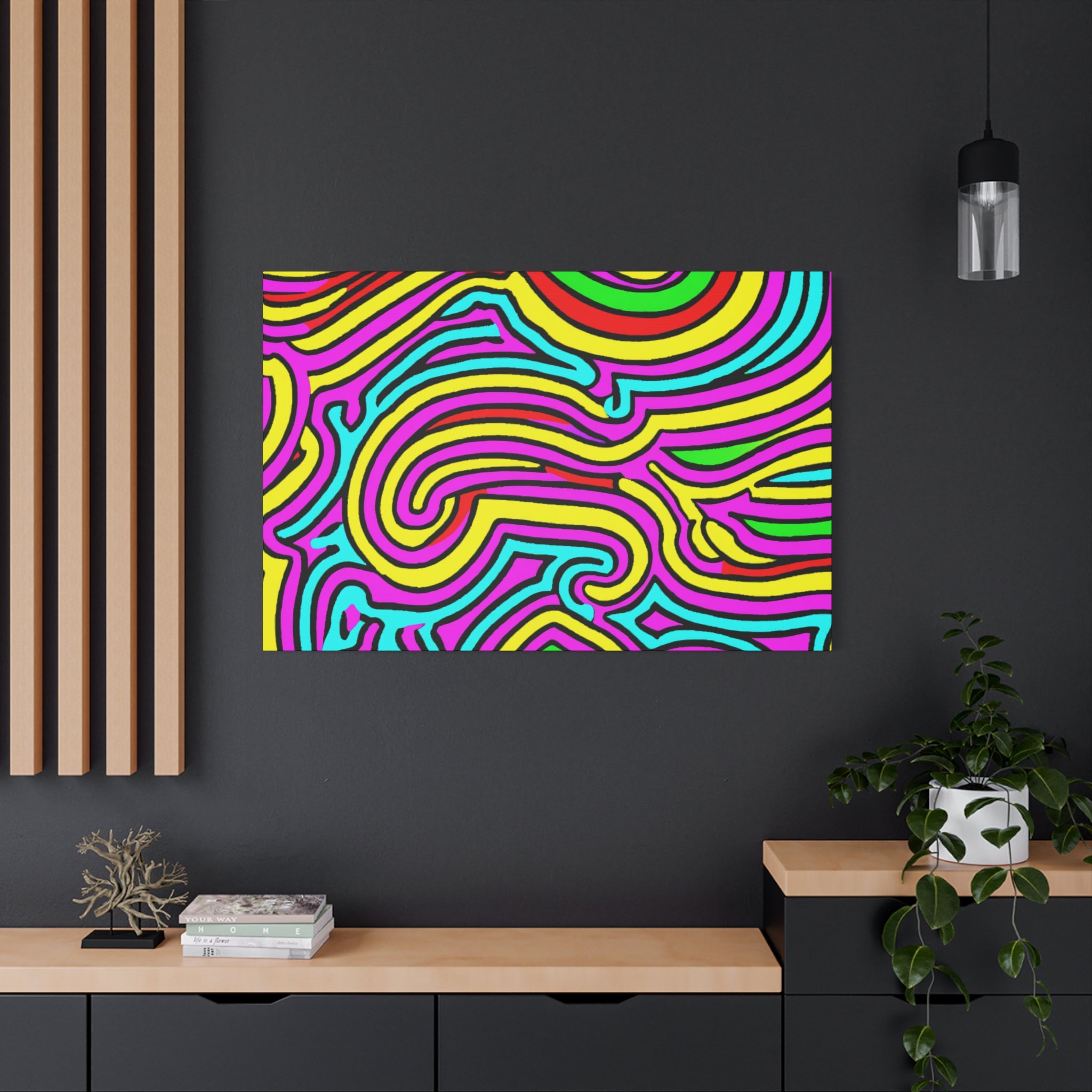 Groovy Spectrum - Canvas