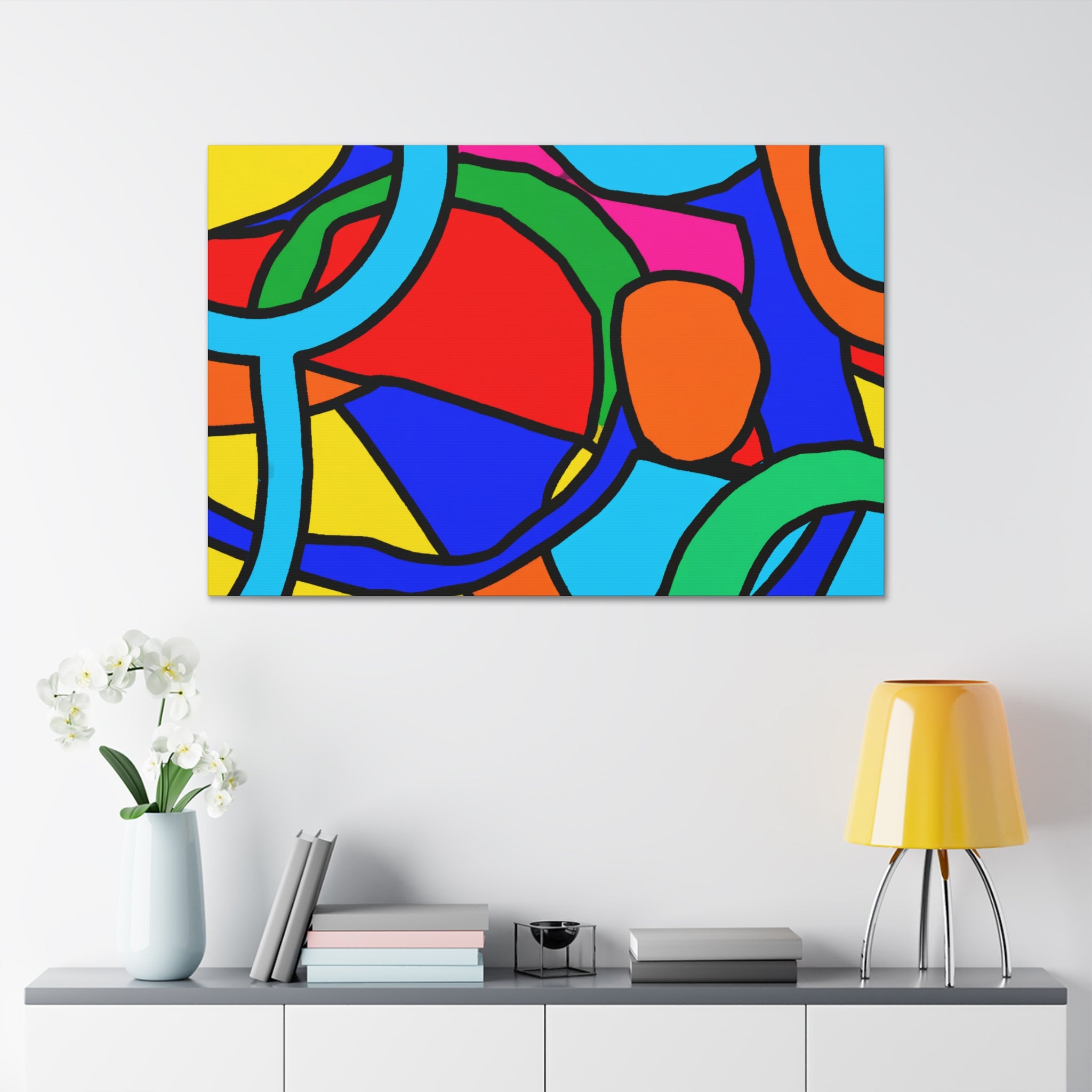 Groovy Kaleidoscope - Canvas