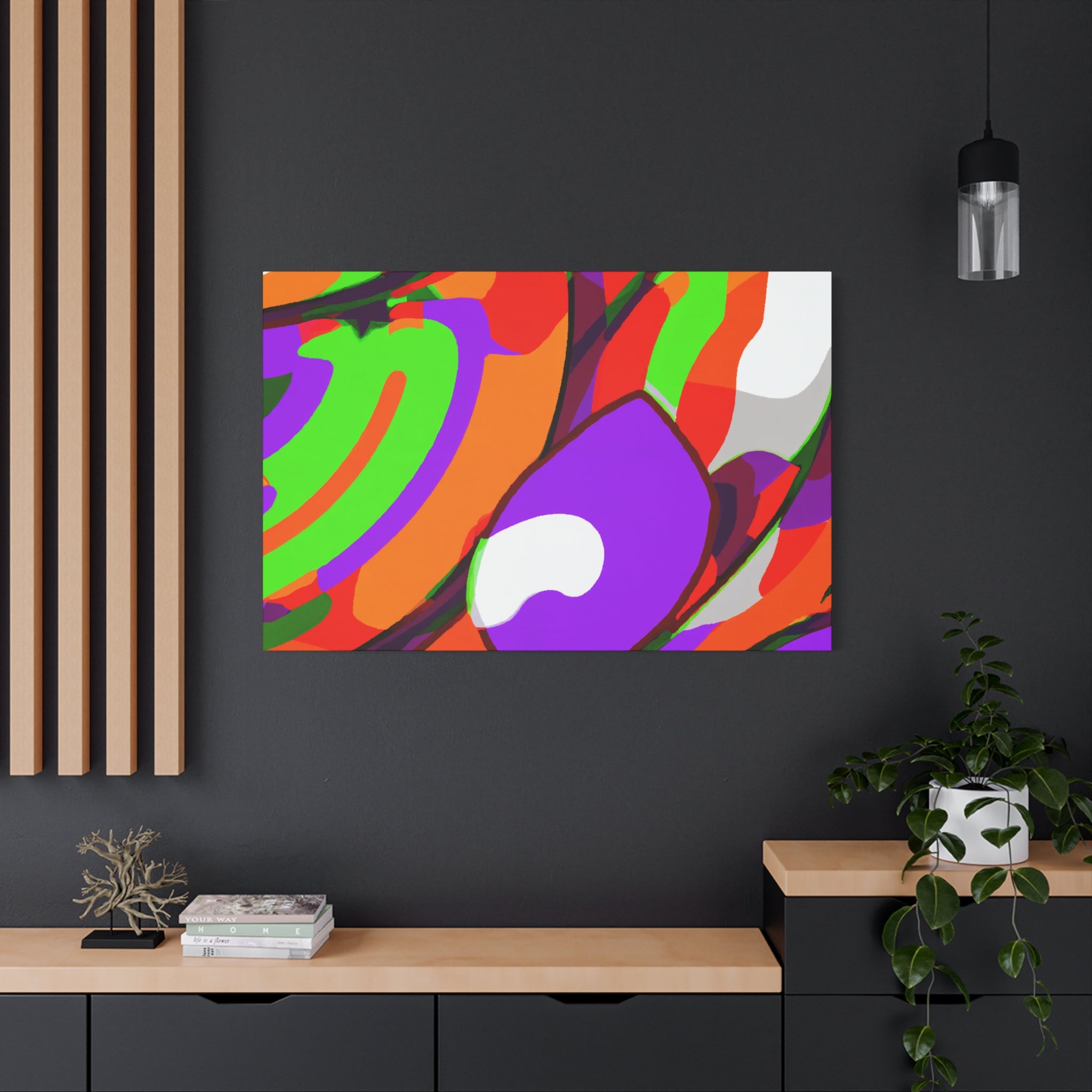 Groovy Whirlwind - Canvas