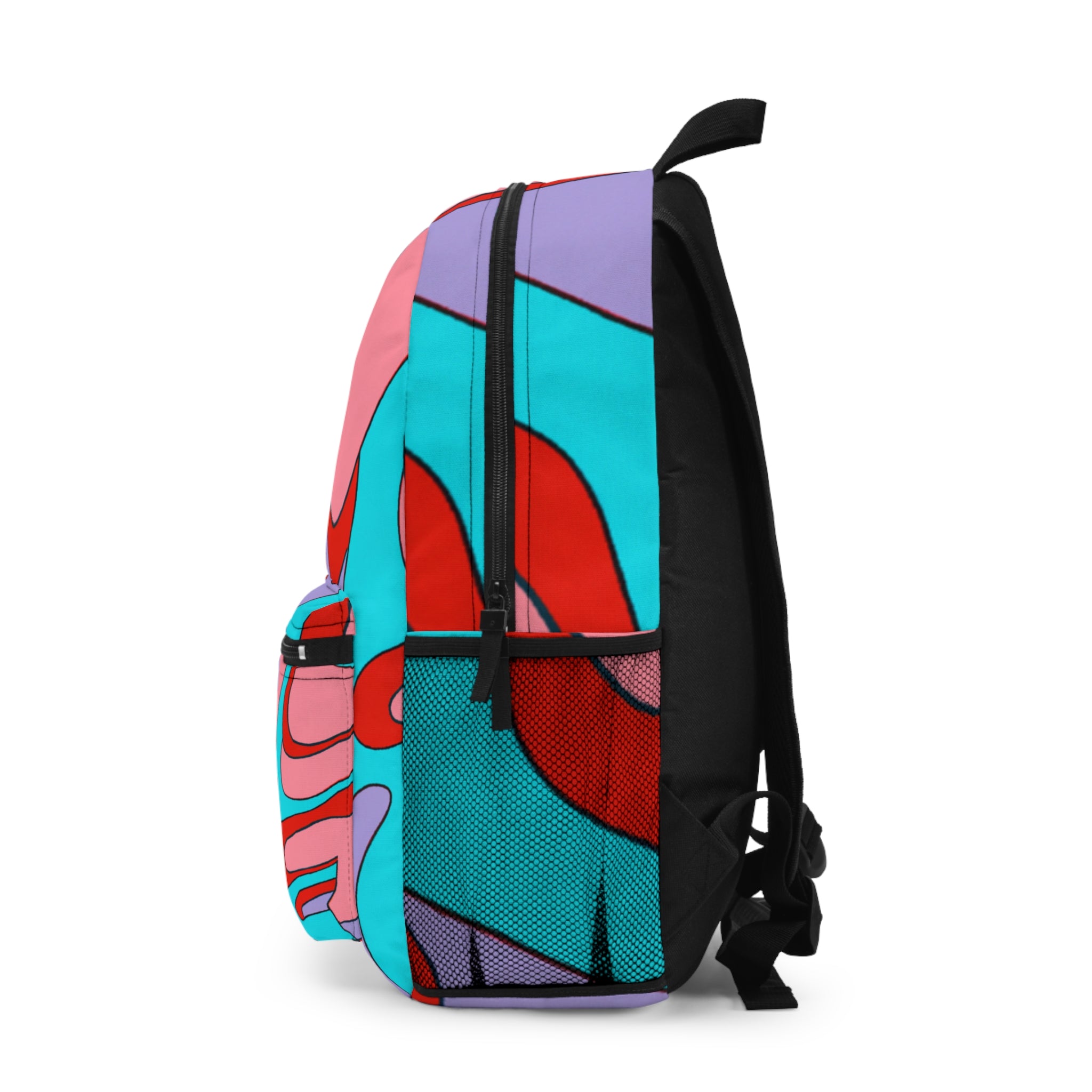 "Groovy Spectrum Illusions" - Backpack