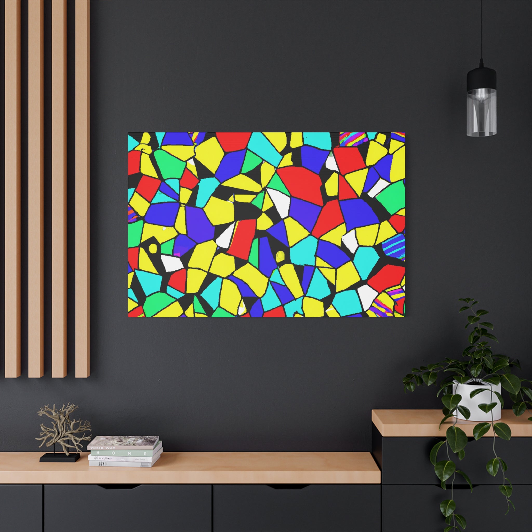 Kaleidoscope Groove - Canvas