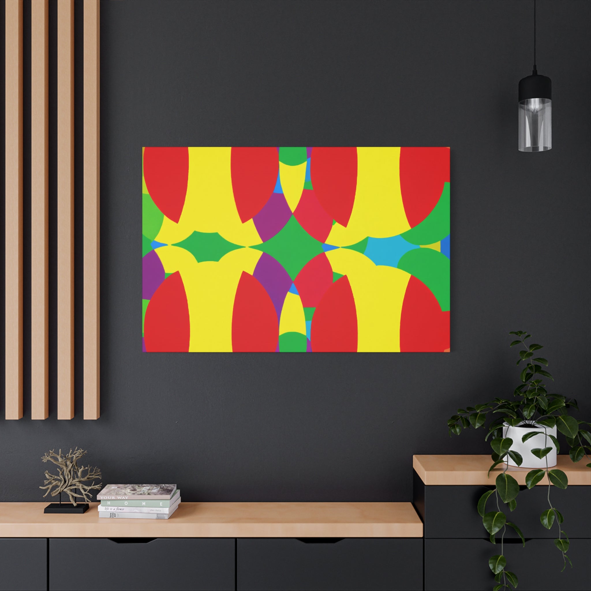Groovy Kaleidoscope - Canvas