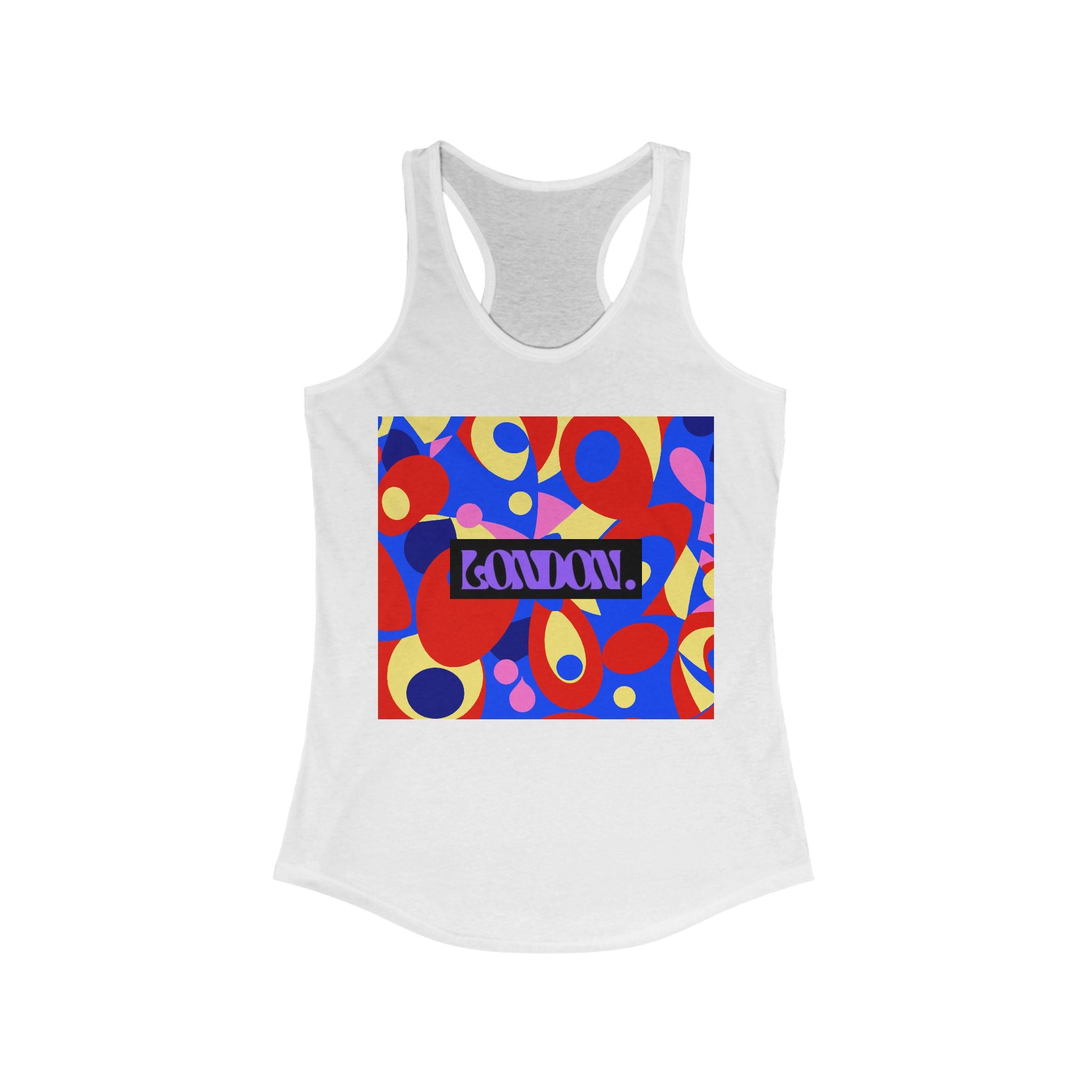 Groovy Pop Fusion - Racerback Tank Top