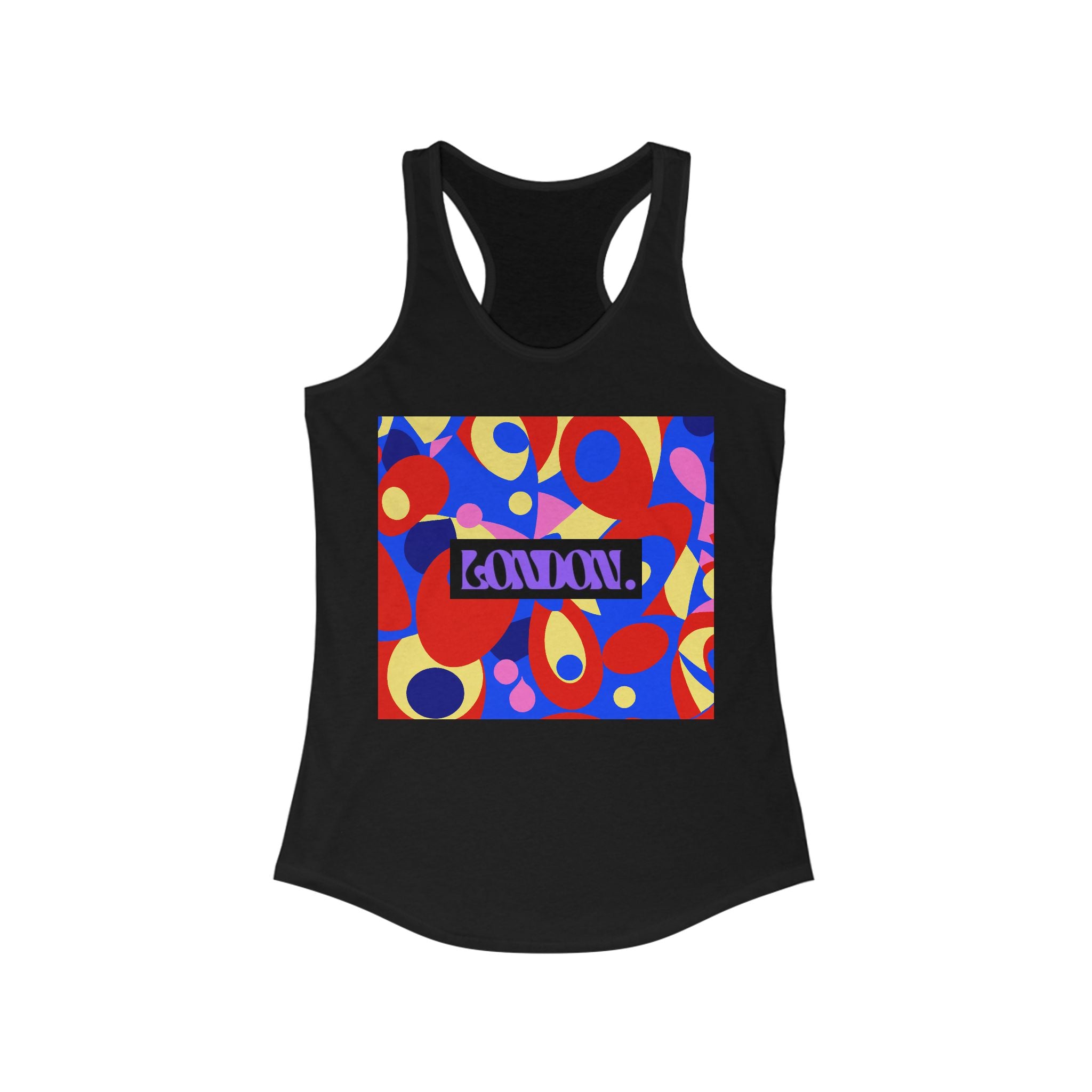 Groovy Pop Fusion - Racerback Tank Top
