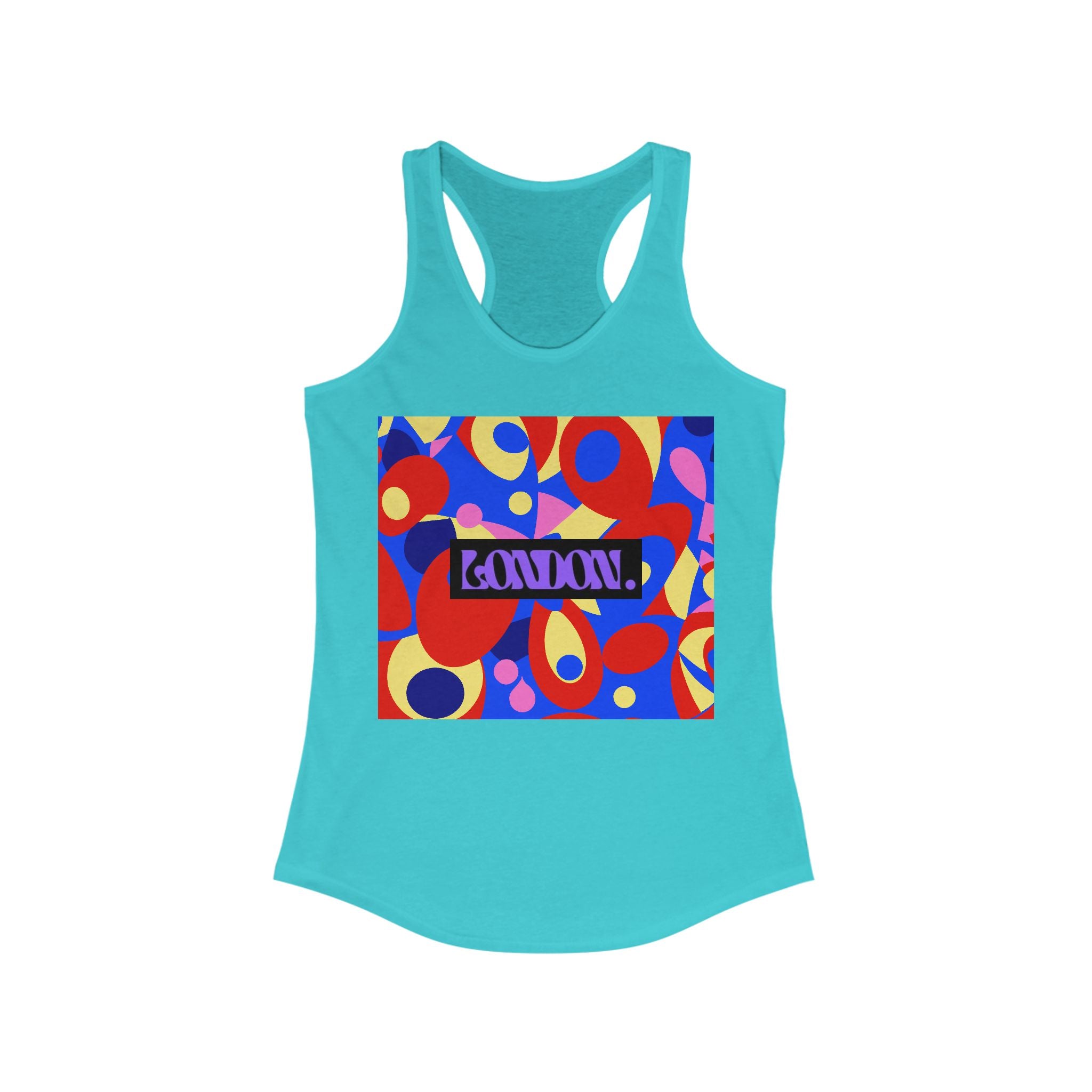 Groovy Pop Fusion - Racerback Tank Top