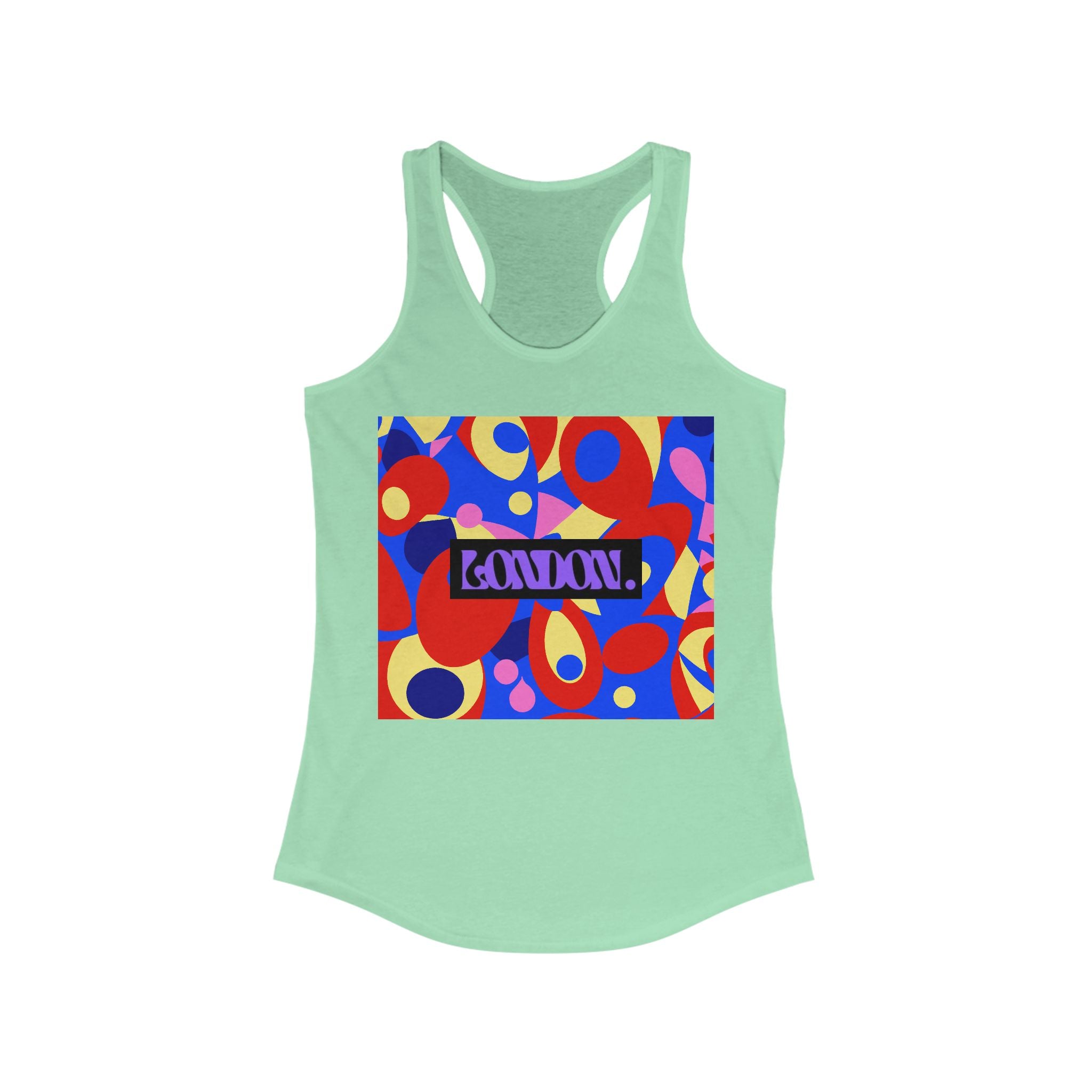 Groovy Pop Fusion - Racerback Tank Top