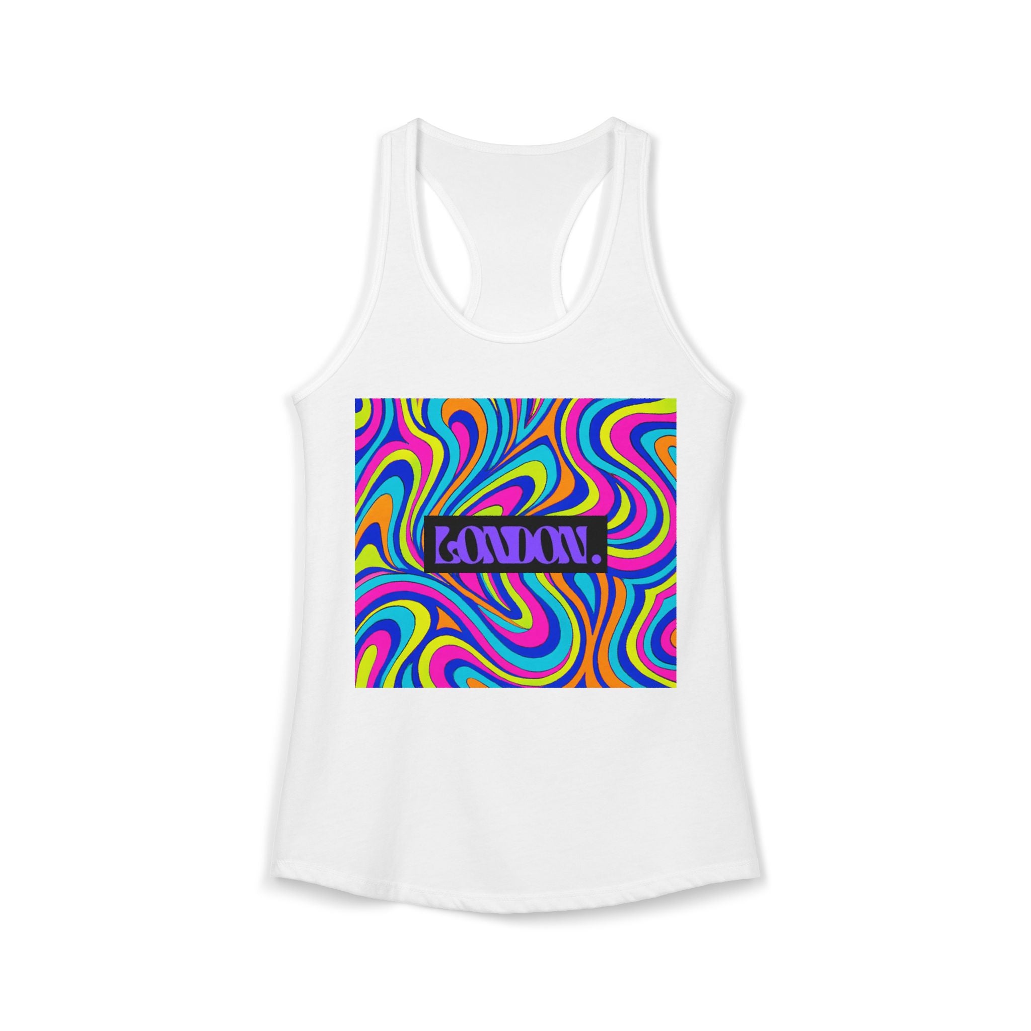 "Jasper Kaledioscope" - Racerback Tank Top