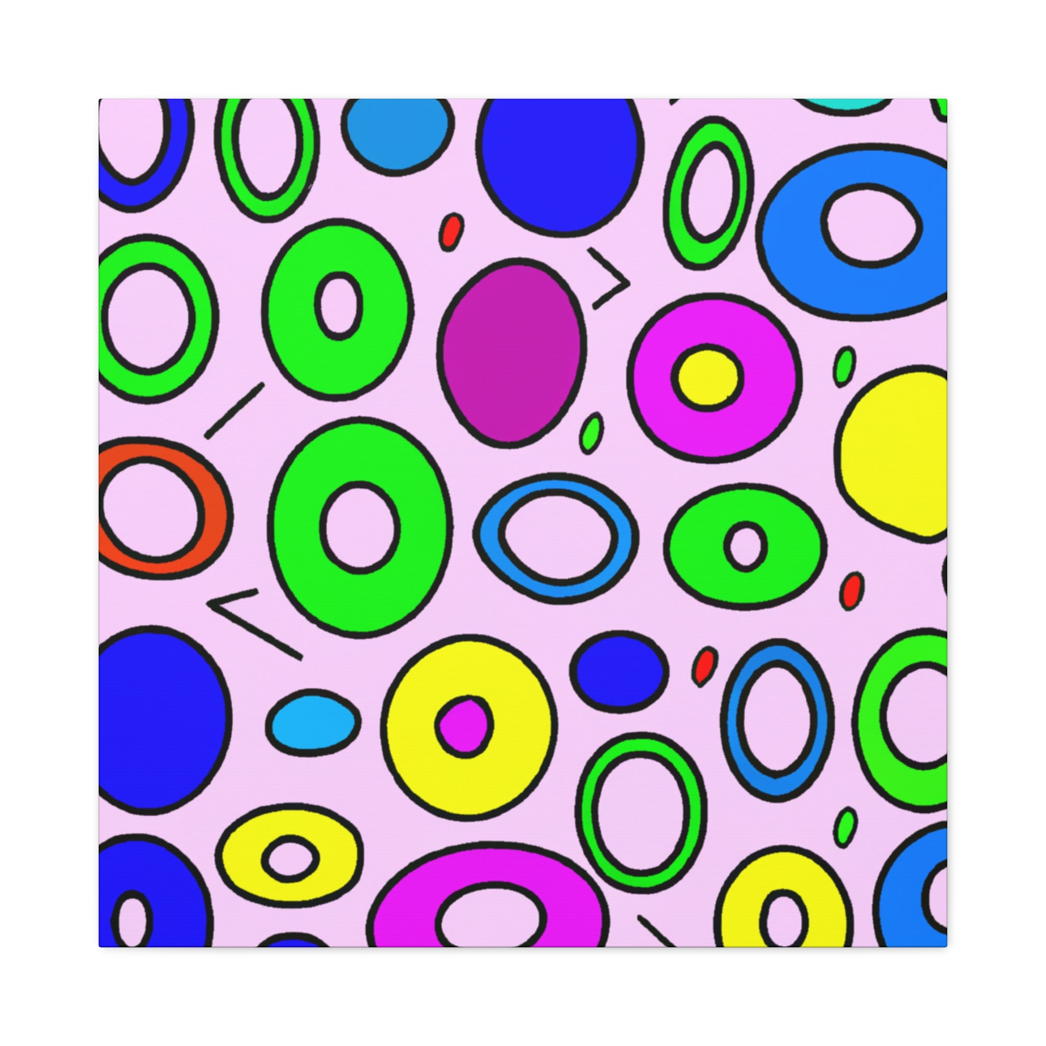 Groovy Kaleidoscope - Canvas