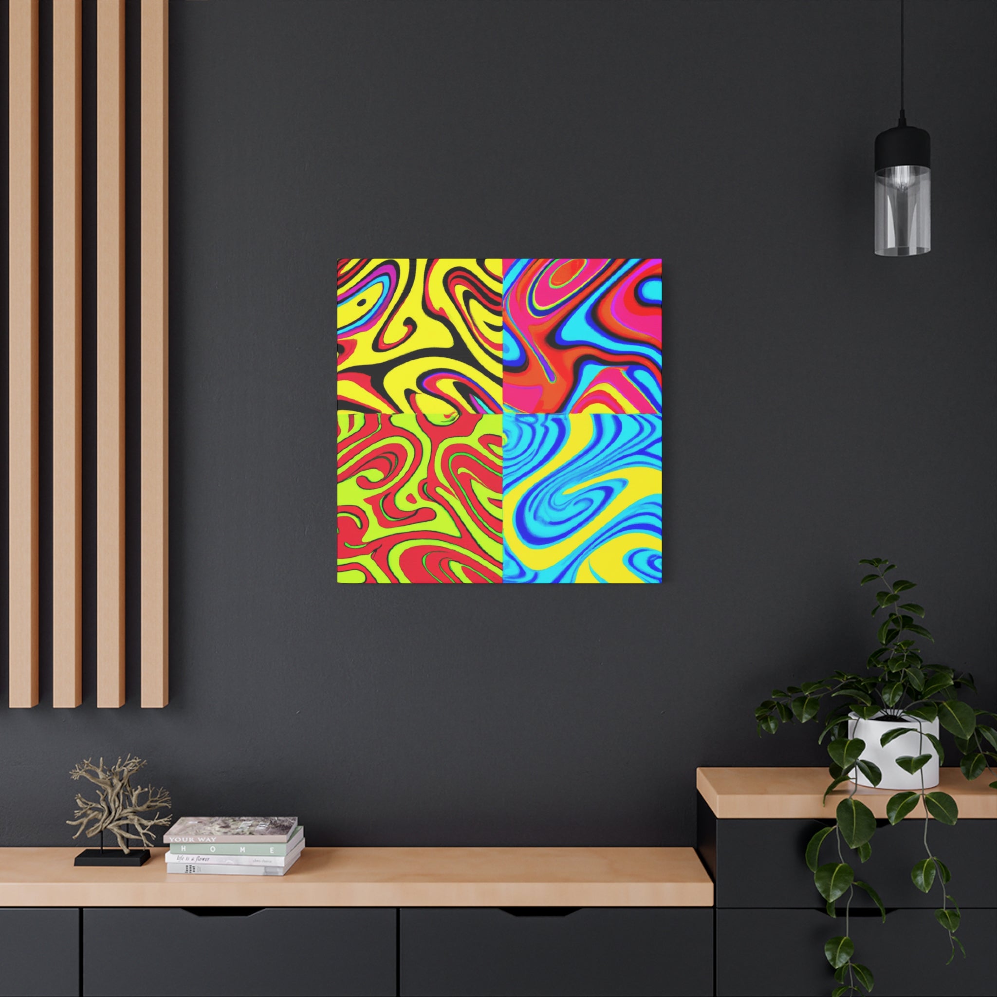 "Kinsey Kaleidoscope" - Canvas