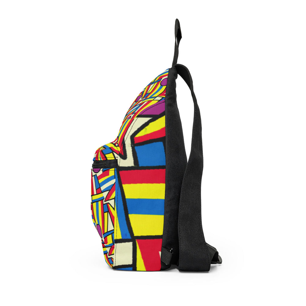 "Harmony Carnaby Trippy Threads" - Sling Bag