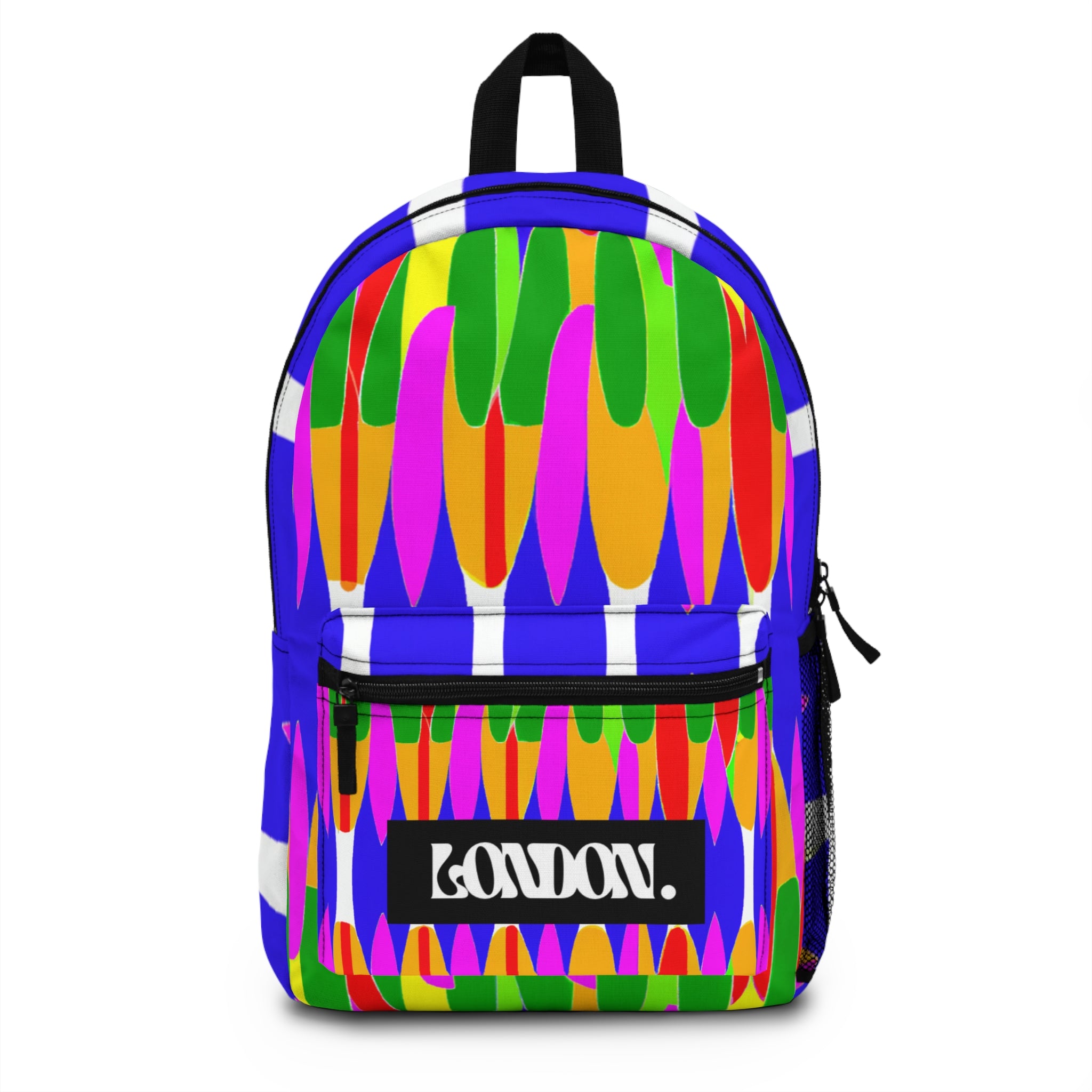 "Groovy Mirage: A Pop-Art Extravaganza" - Backpack