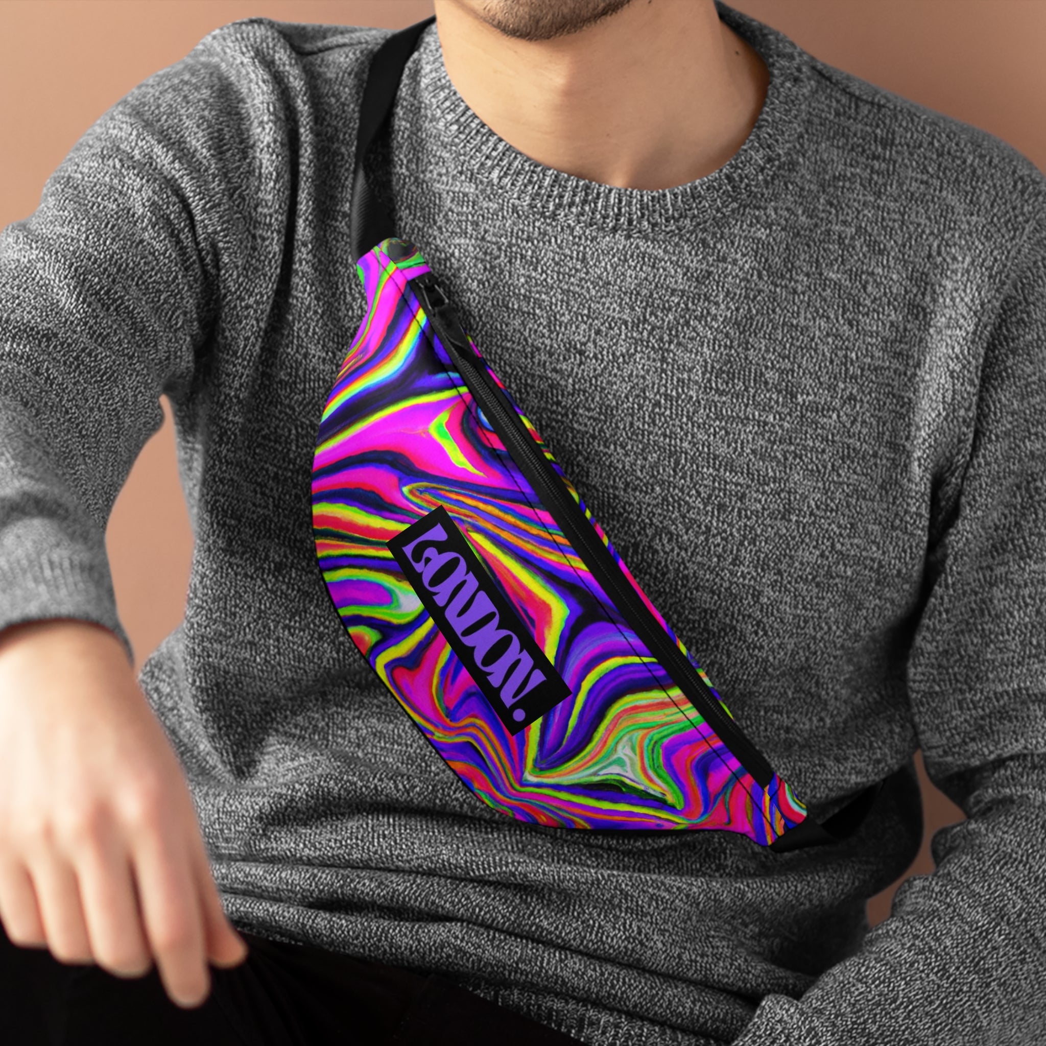 "Groovy Mirage" - Fanny Pack