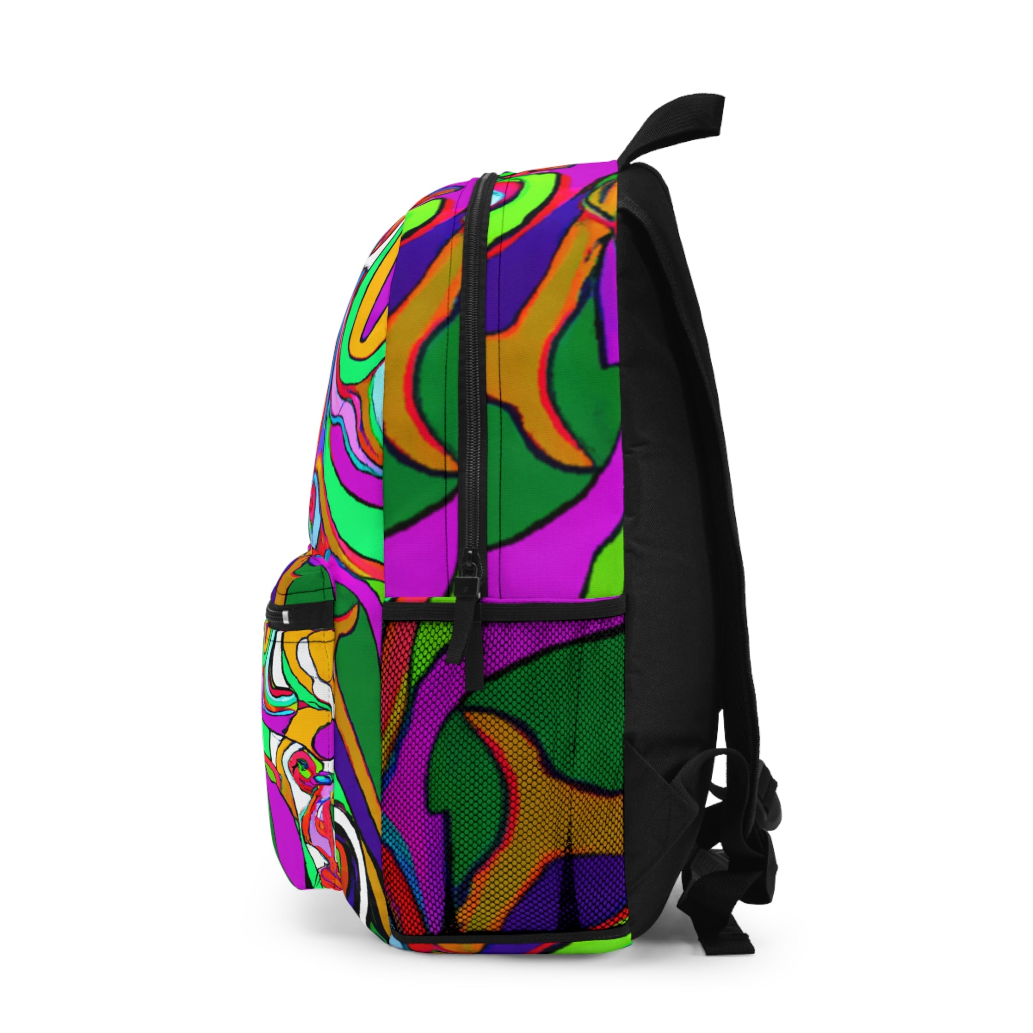 "Groovy Prism Pop Boutique" - Backpack