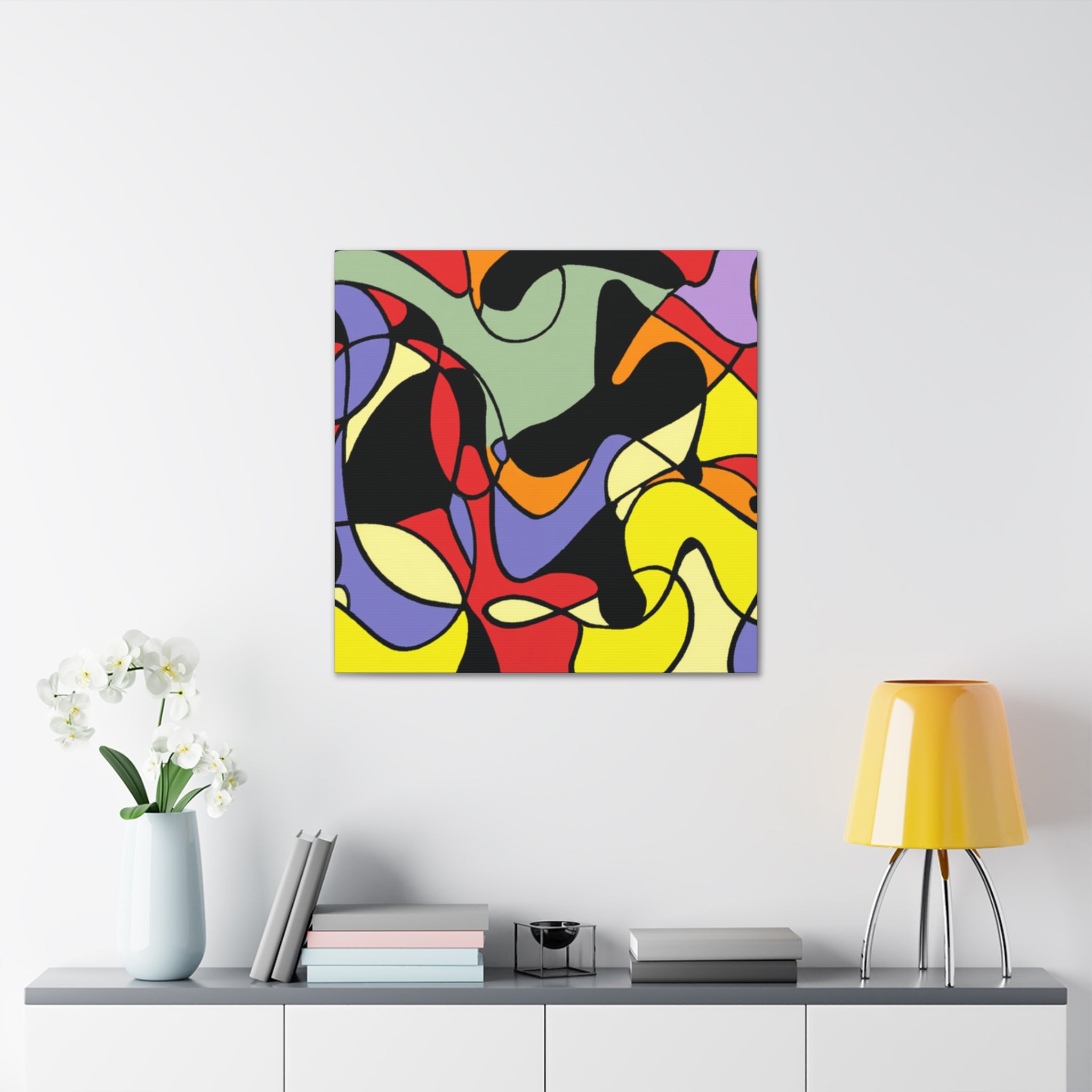 Groovy Kaleidoscope - Canvas