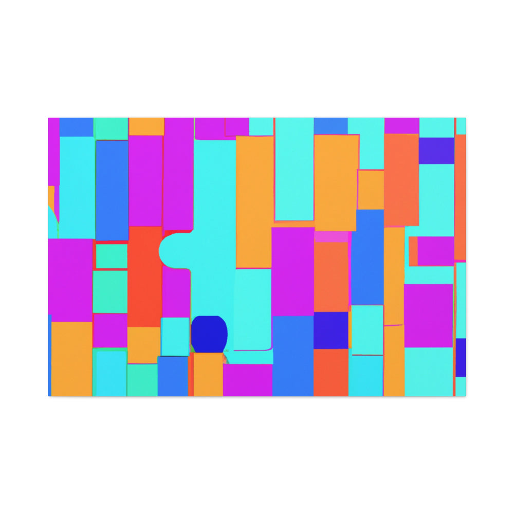 Groovy Kaleidoscope - Canvas