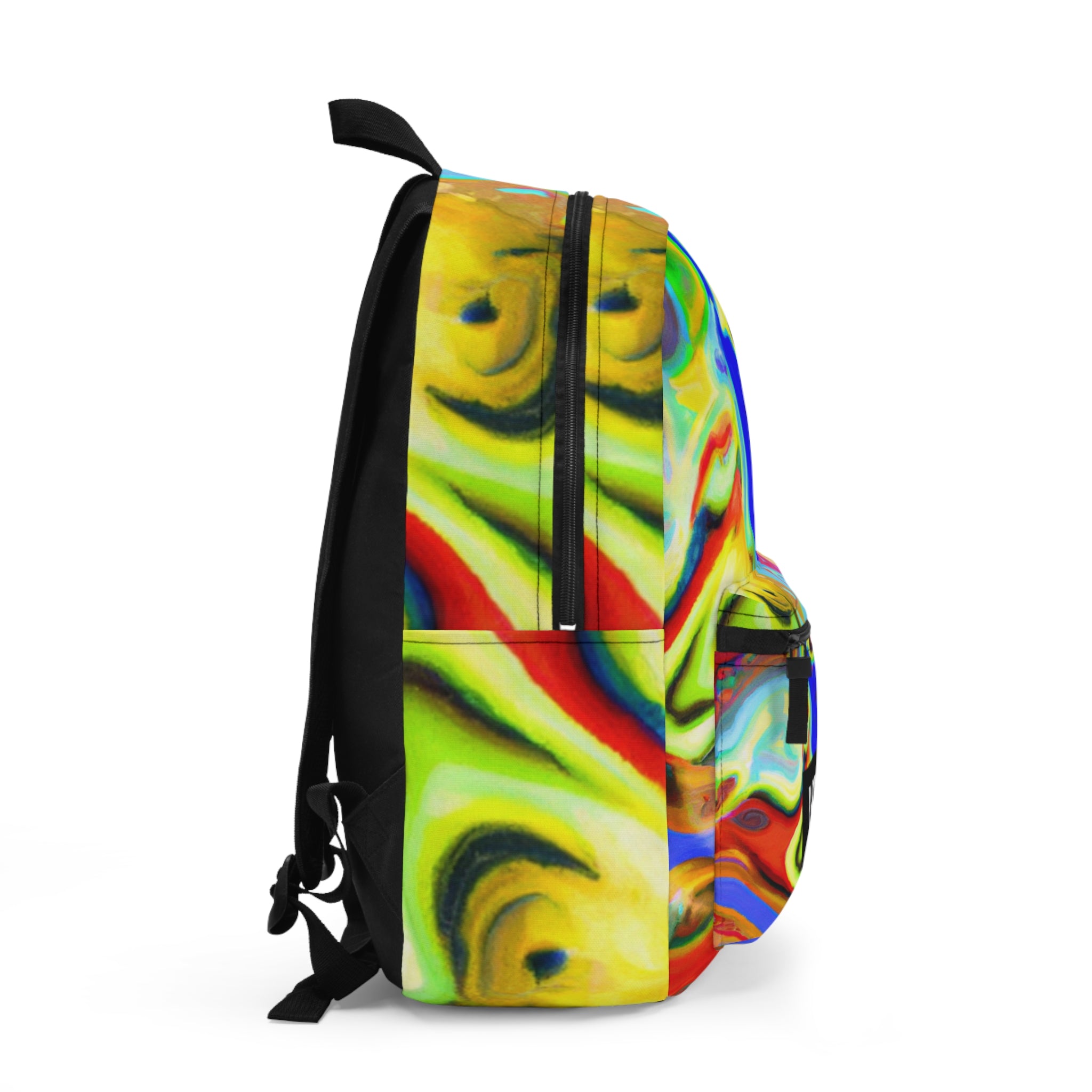 "Groovy Doodles by Jasper Kaleidoscope" - Backpack