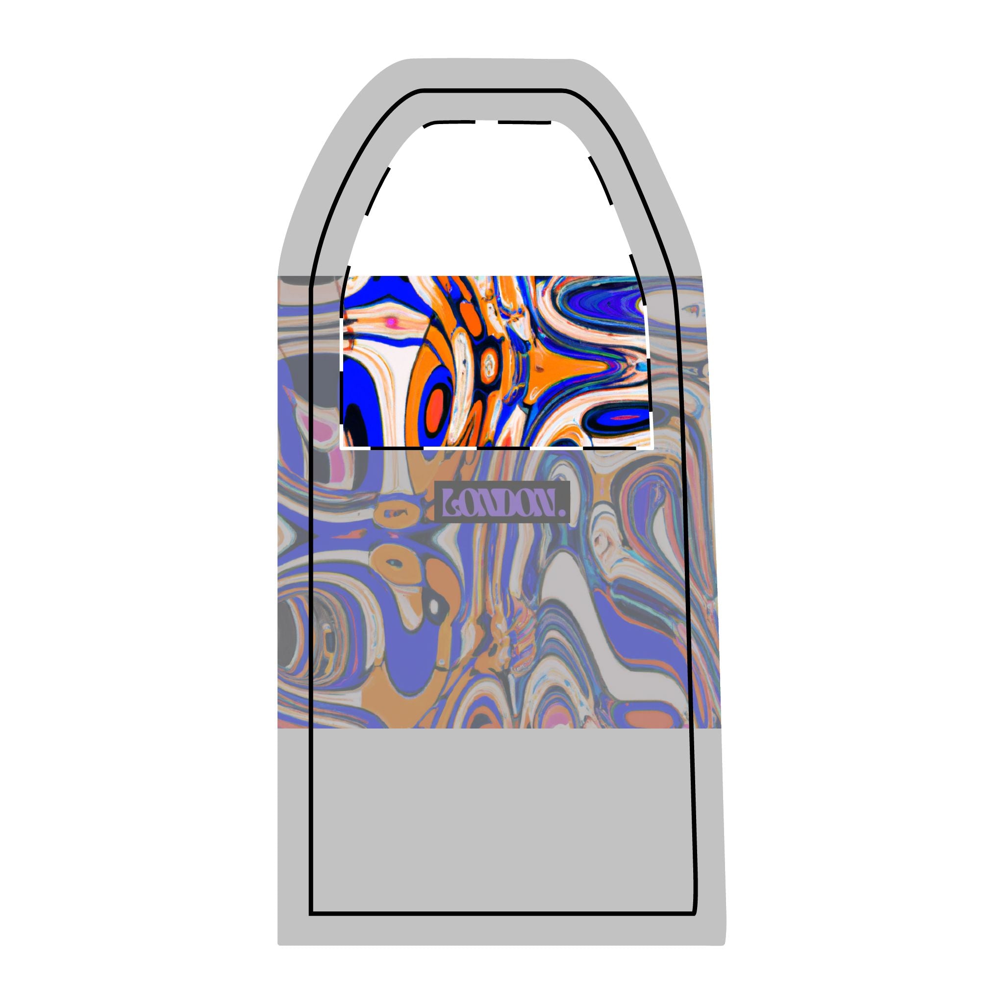 "Velvet Spectrum Odyssey" - Sling Bag