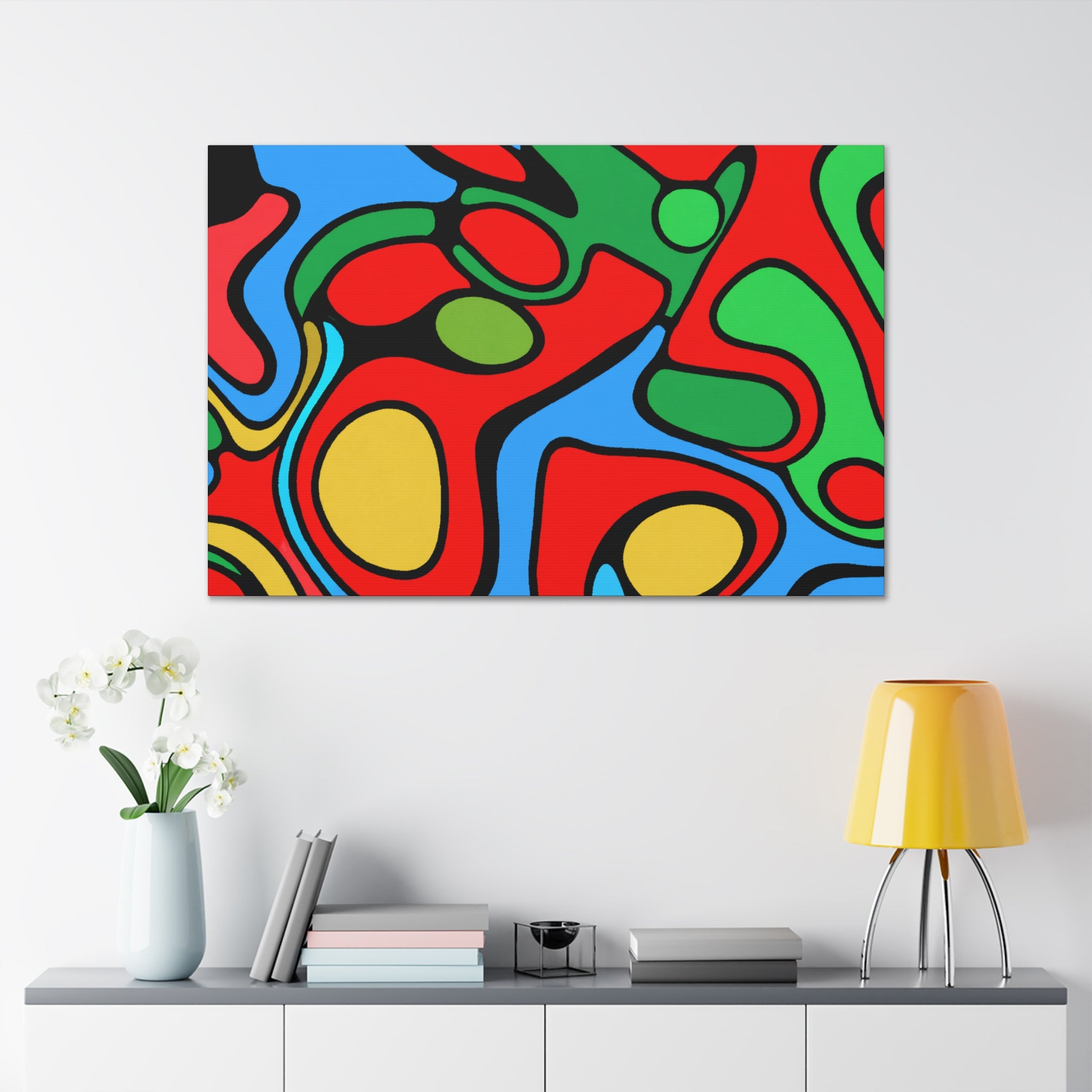 Groovy Kaleidoscope - Canvas