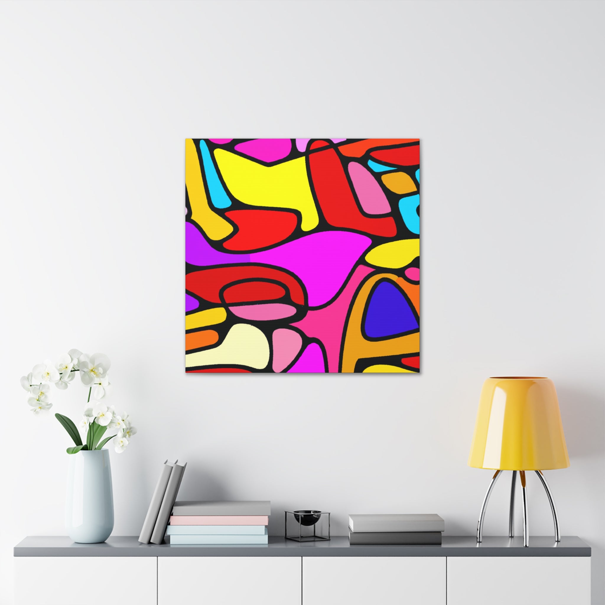 Groovy Kaleidoscope - Canvas