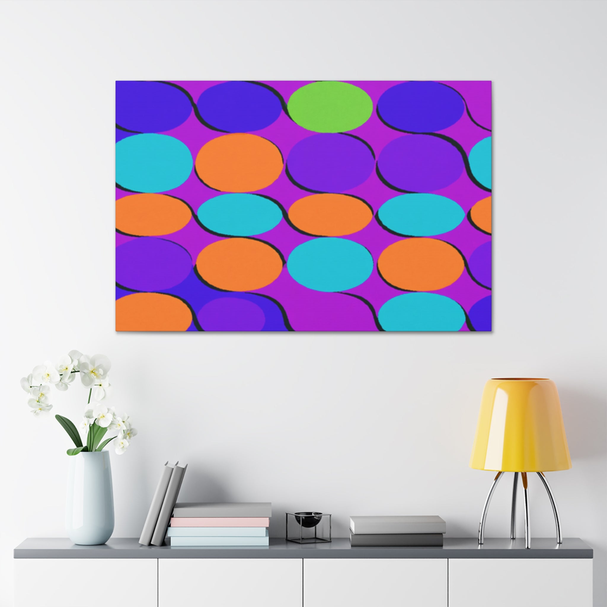 Groovy Kaleidoscope - Canvas