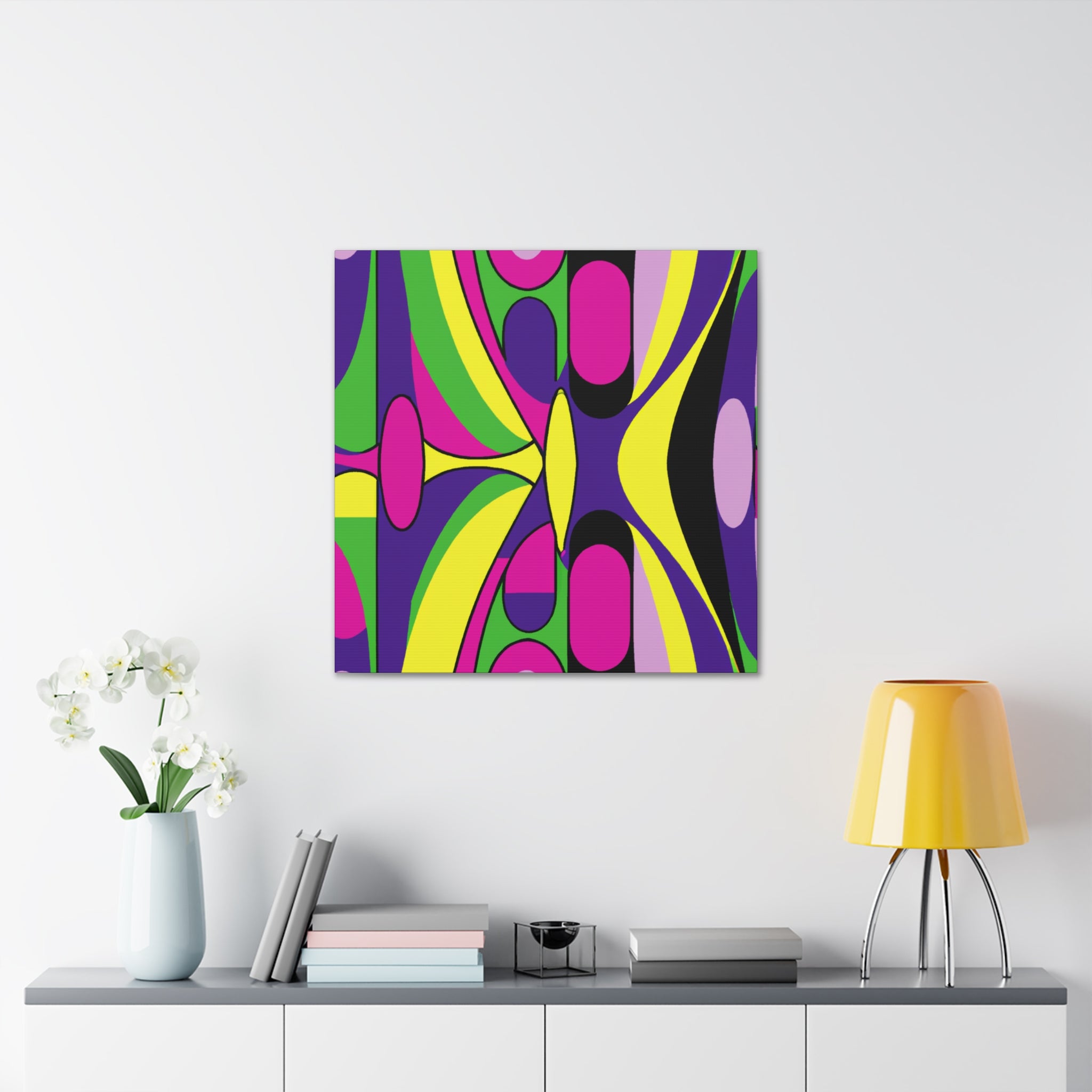 Groovy Kaleidoscope - Canvas