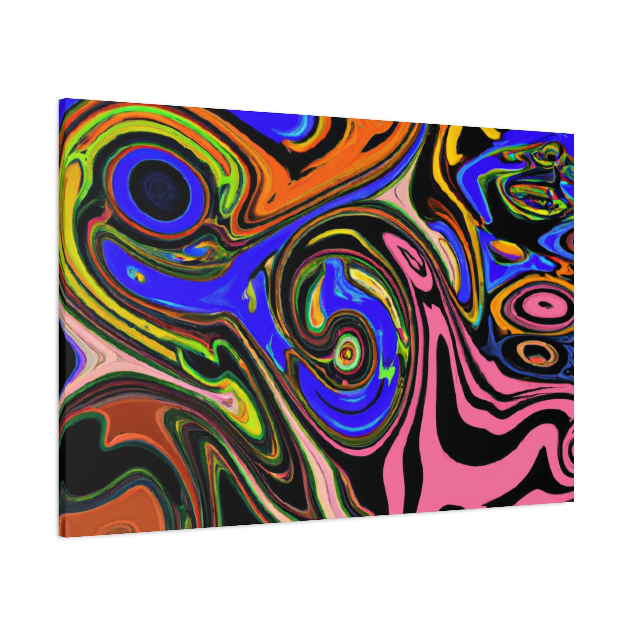 Groovy Kaleidoscope - Canvas