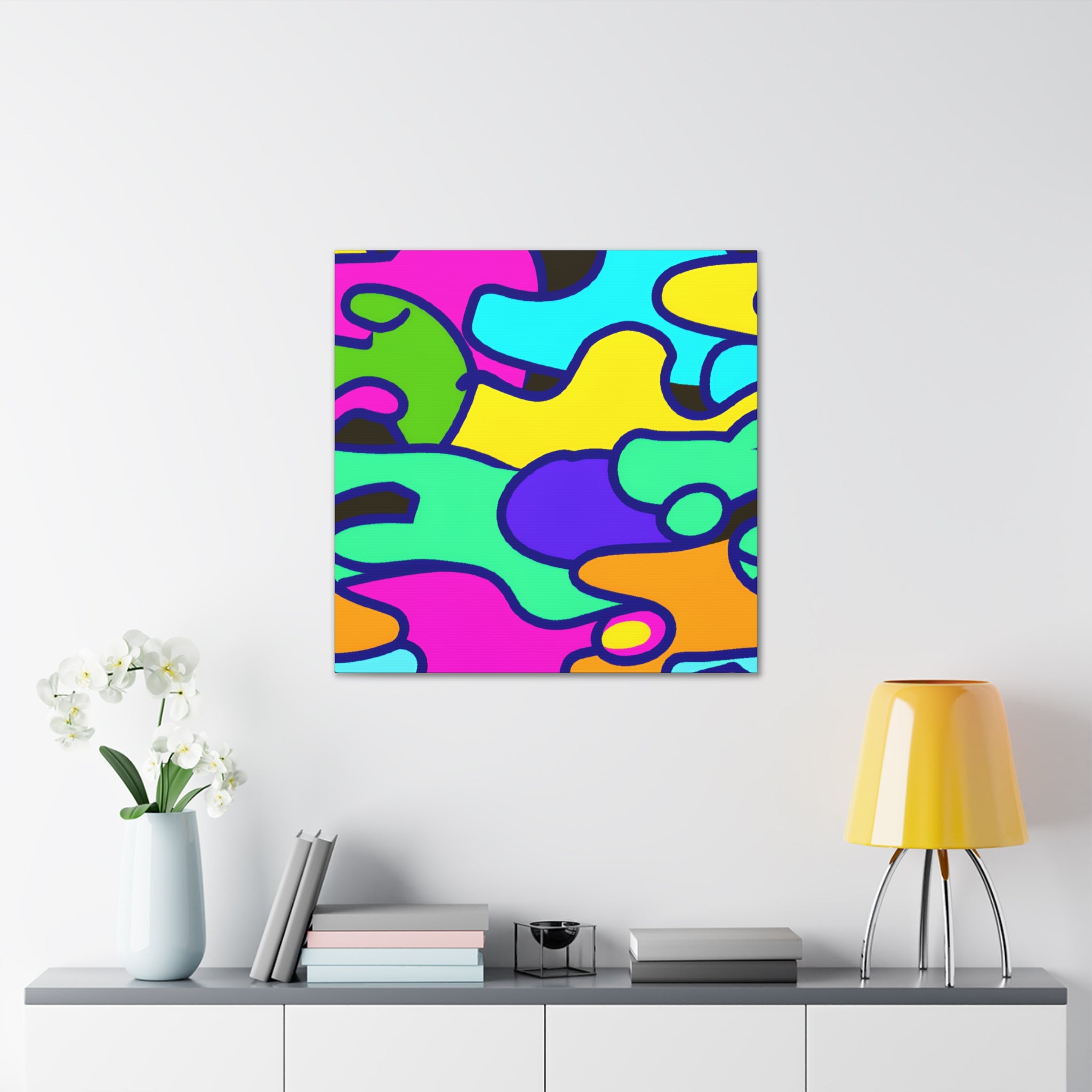 Groovy Aurora - Canvas