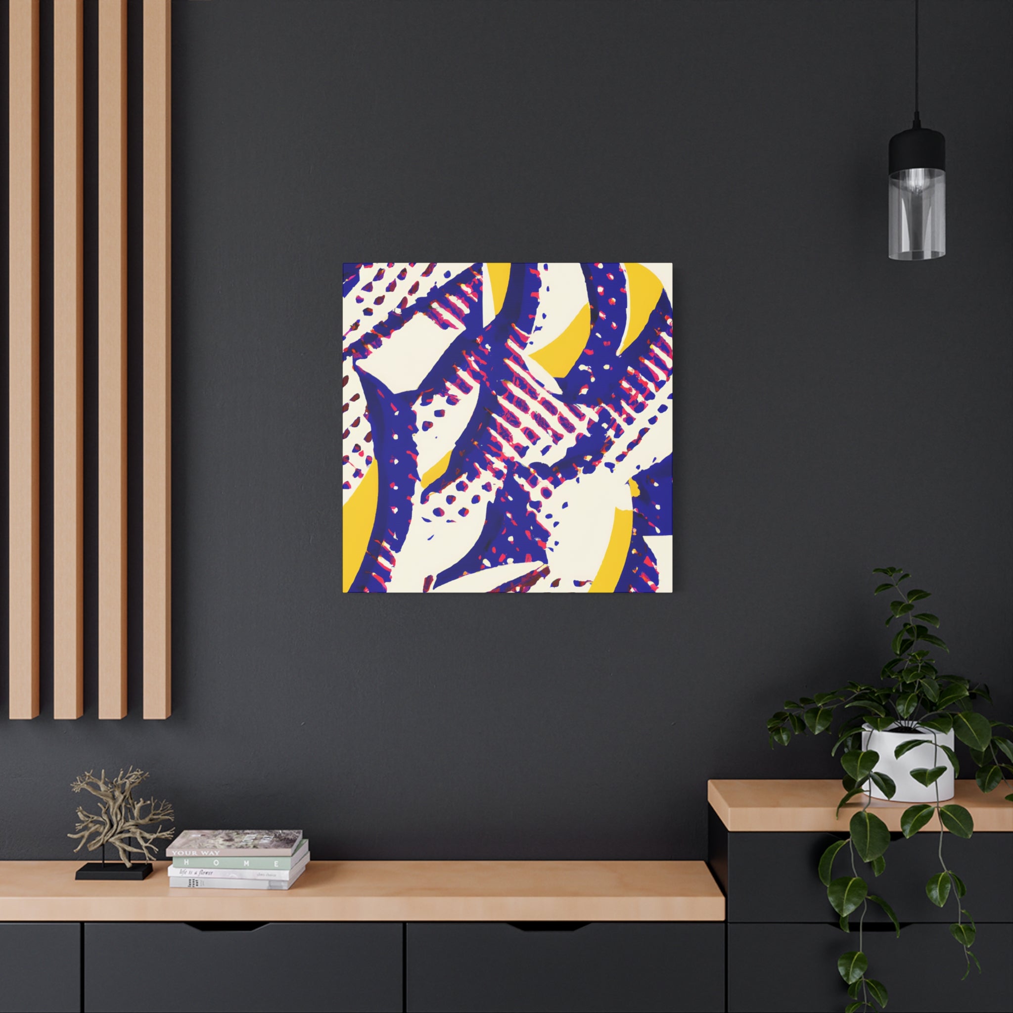 How about "Marigold Twist"? This name evokes the vibrant, dynamic energy of 60's and 70's pop art and psychedelia, - Canvas