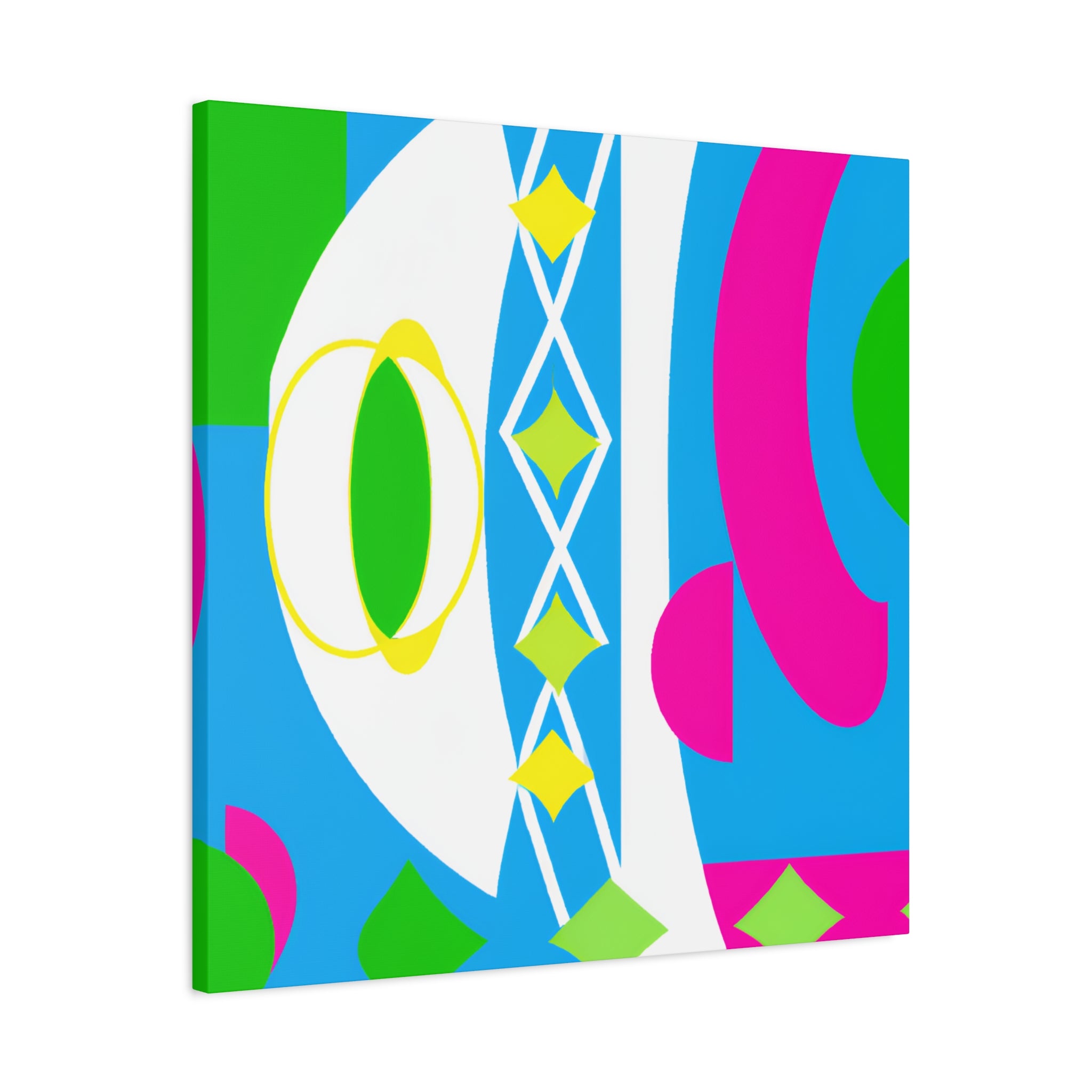 "Breezy Kaleidoscope" - Canvas