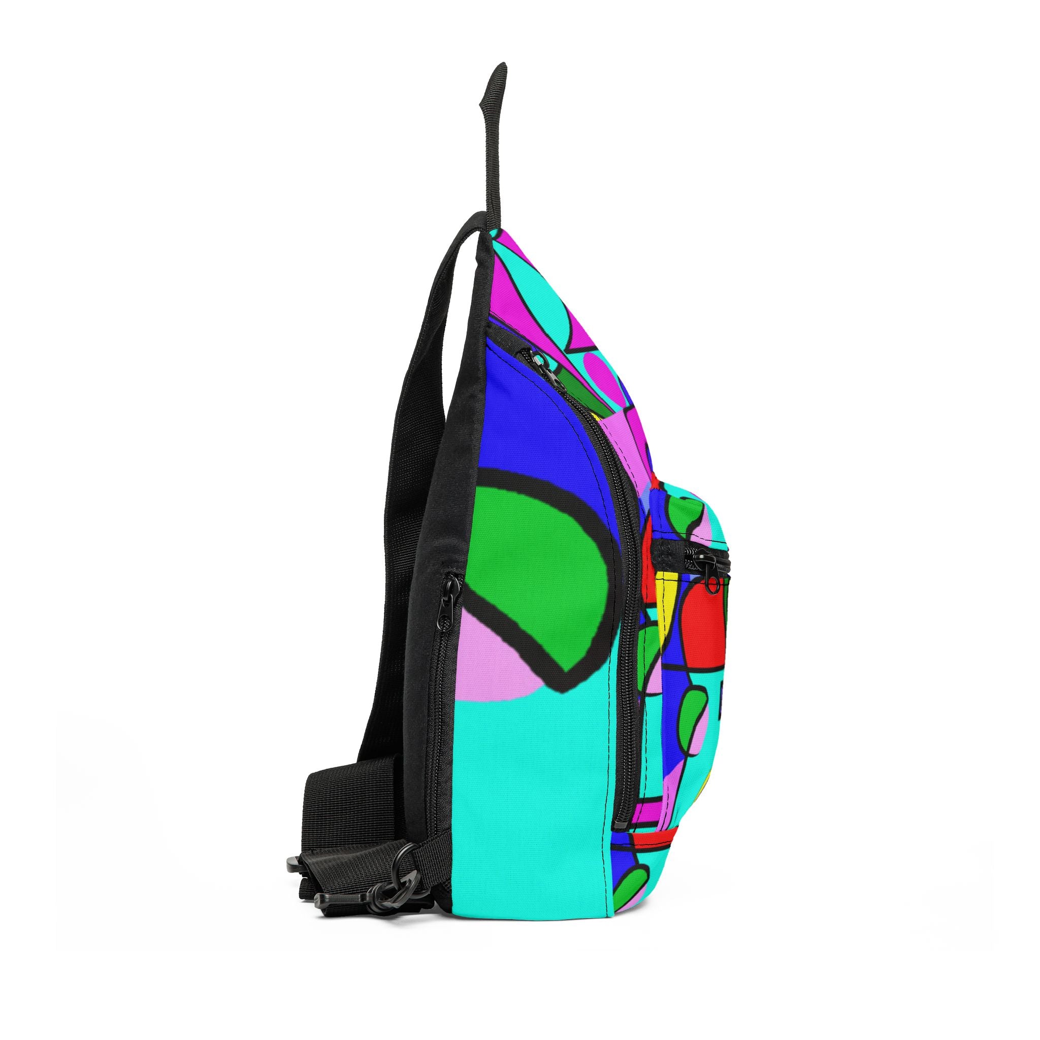 "Jade Starflower: Cosmic Rainbows" - Sling Bag