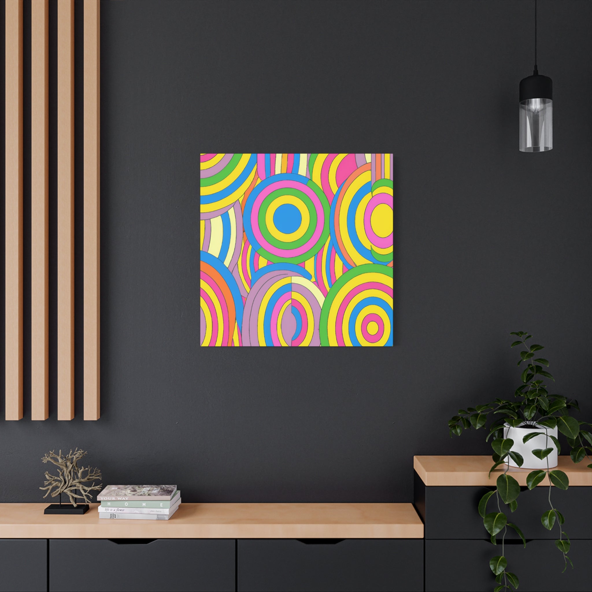 Celestial Groove - Canvas