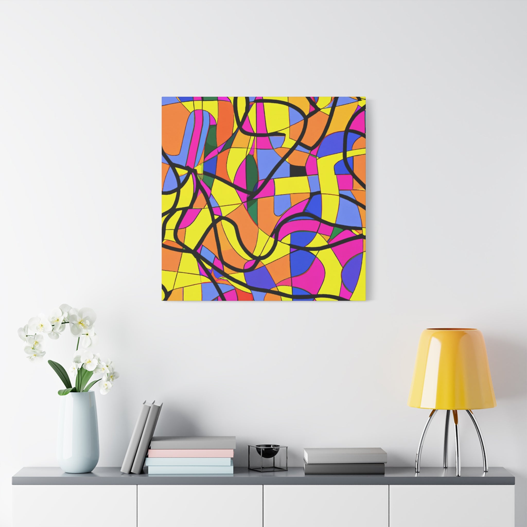 Groovy Kaleidoscope - Canvas