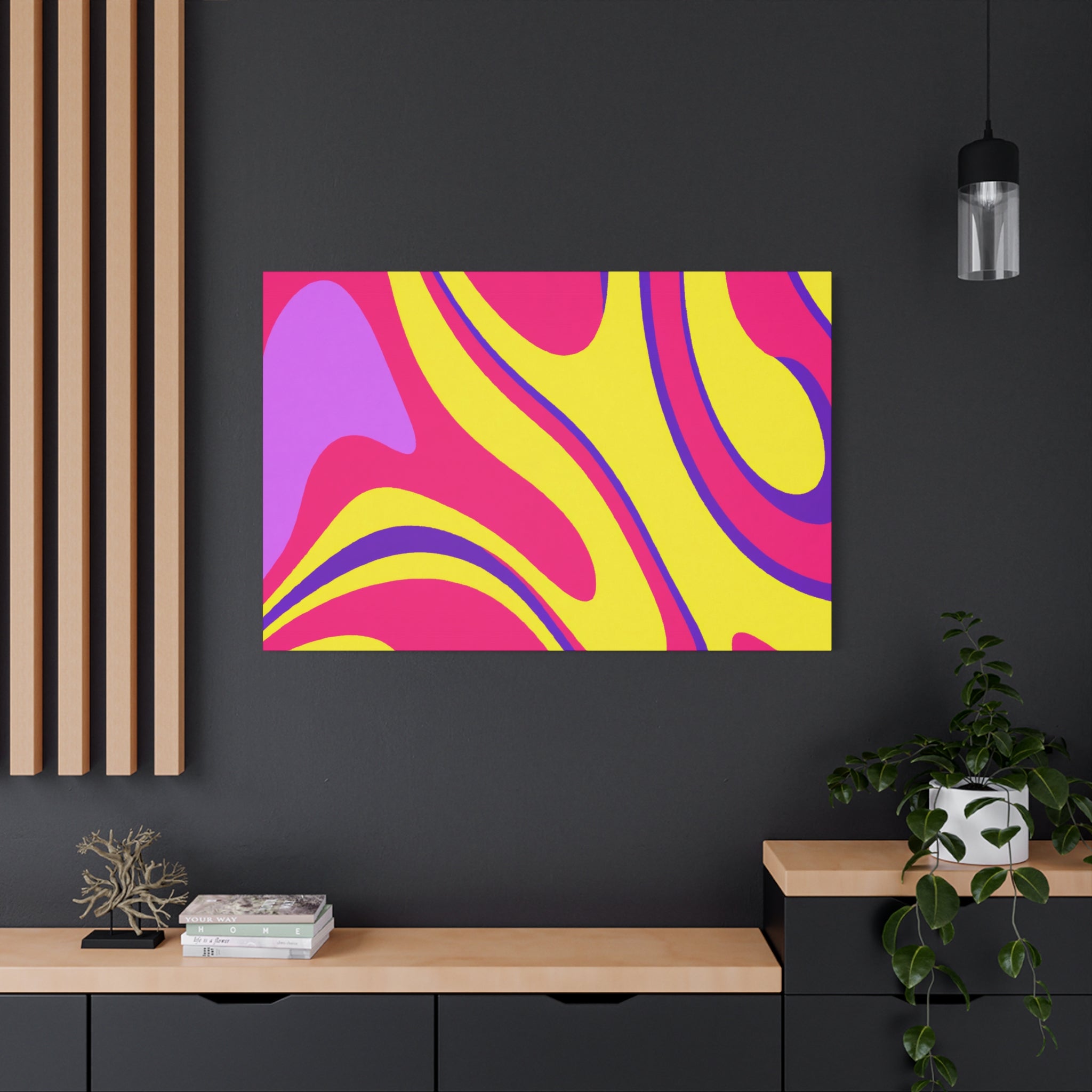 Groovy Petal - Canvas