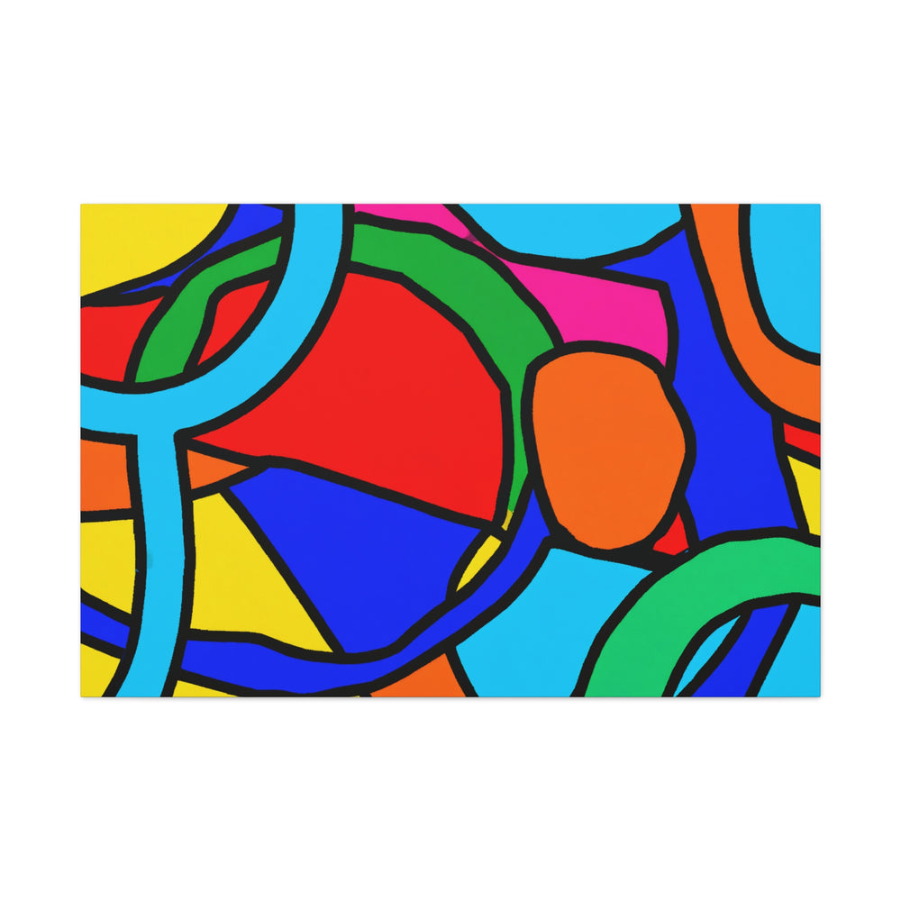 Groovy Kaleidoscope - Canvas