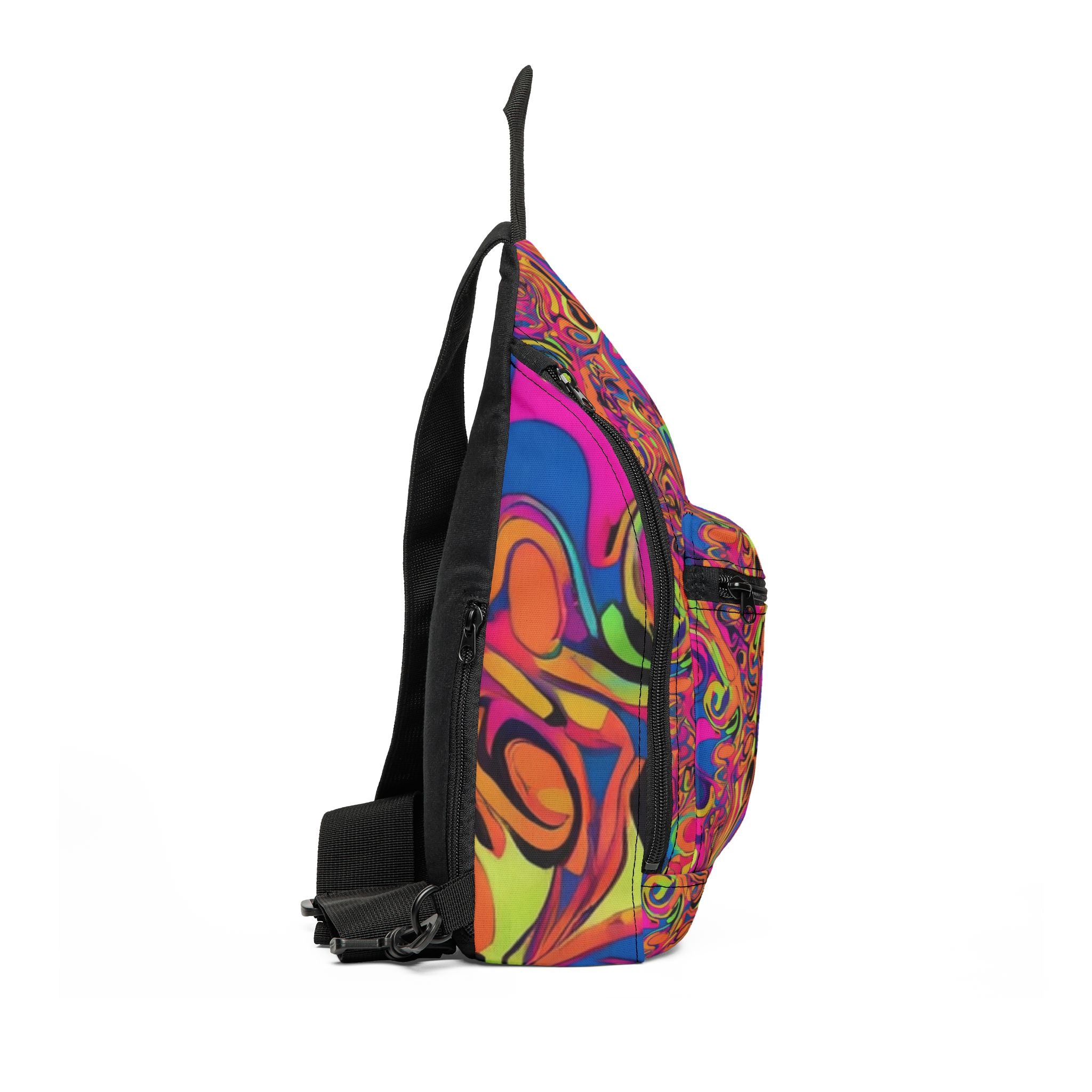 "Groovy Hue Revival" - Sling Bag