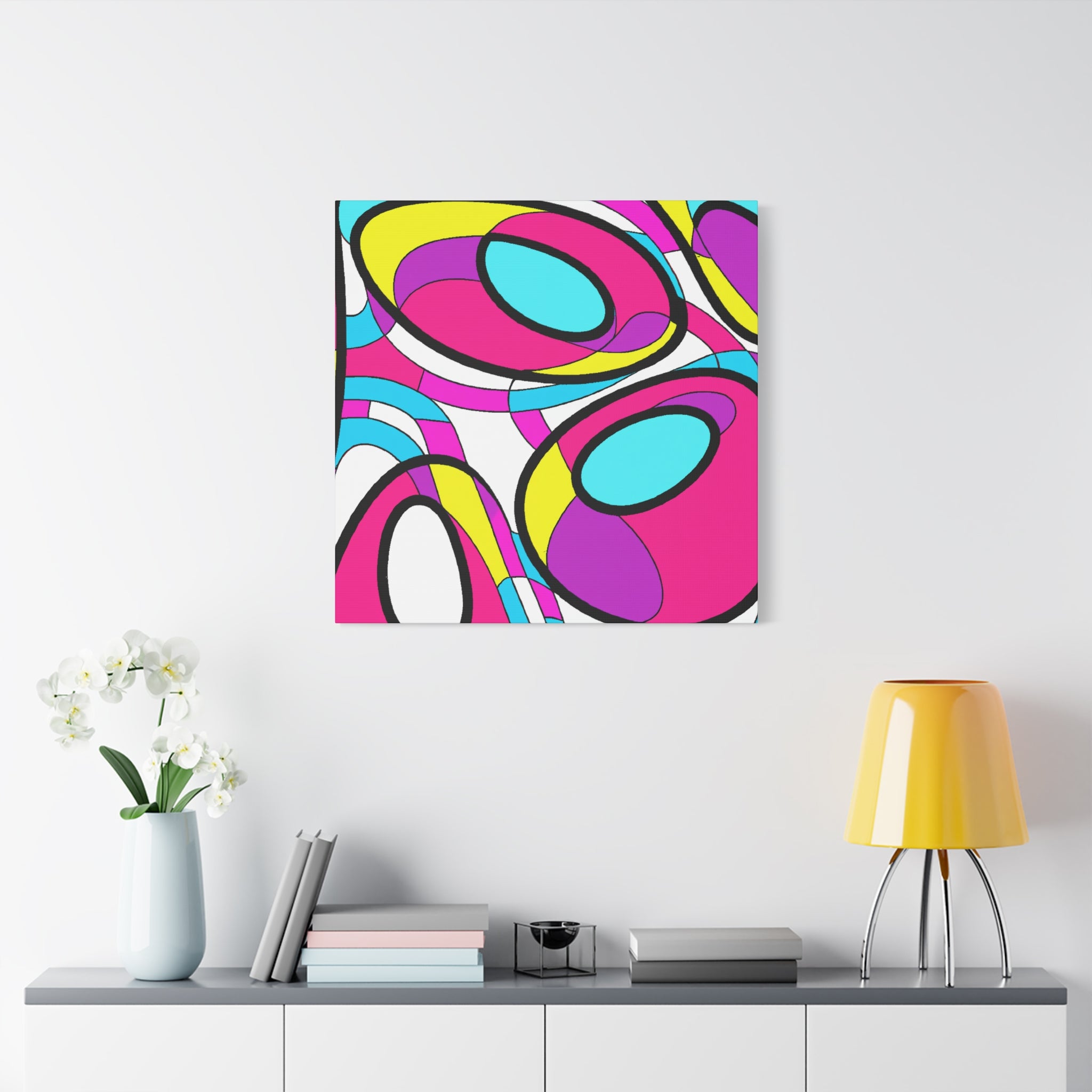 Groovy Kaleidoscope - Canvas