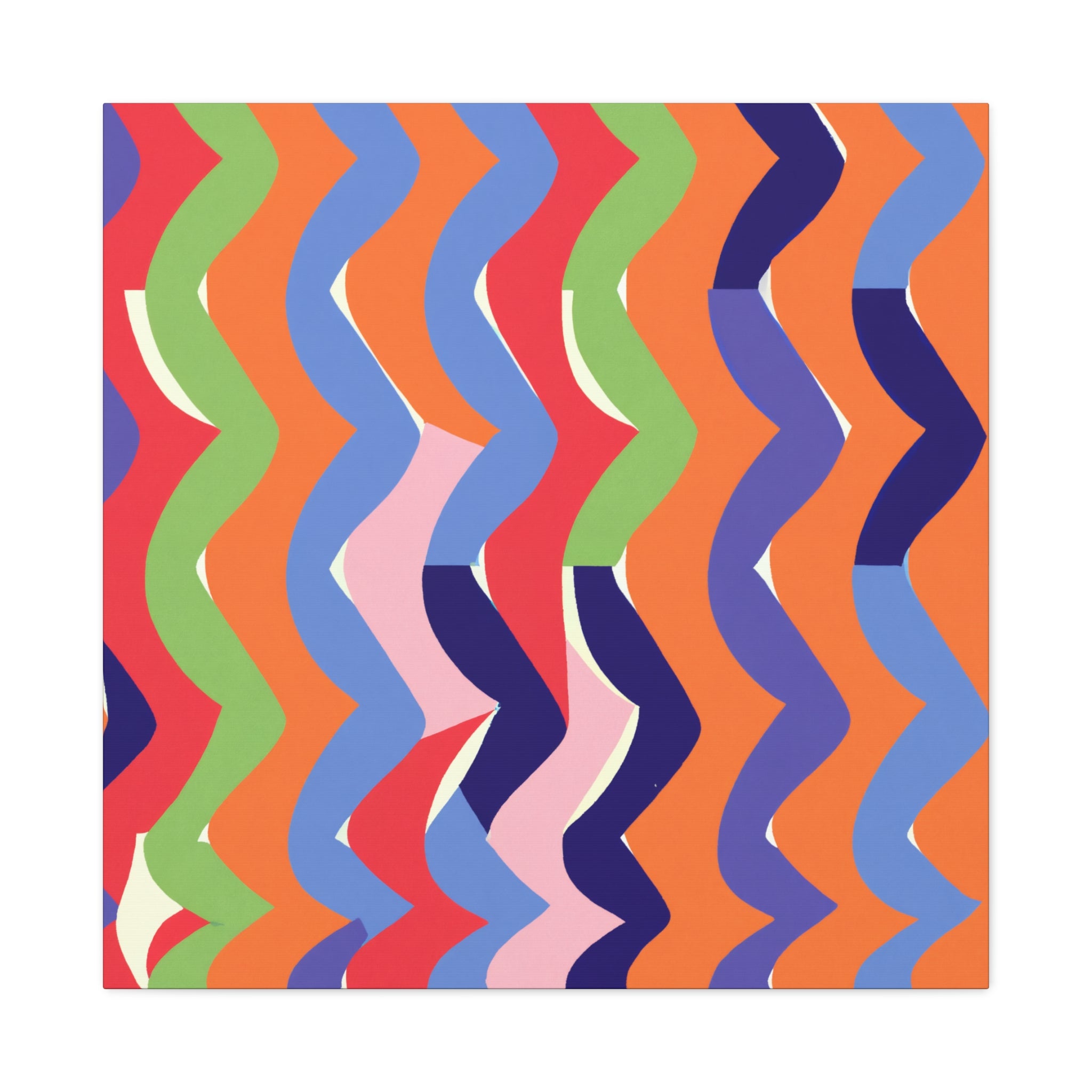 Groovy Starburst - Canvas