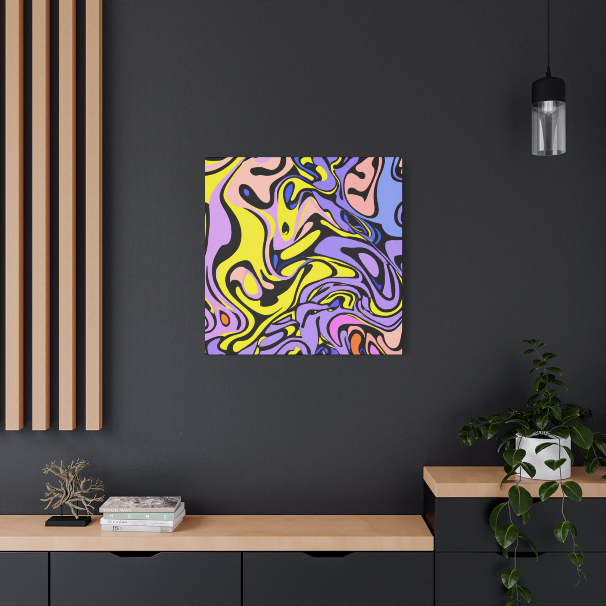 Groovy Spectrum - Canvas