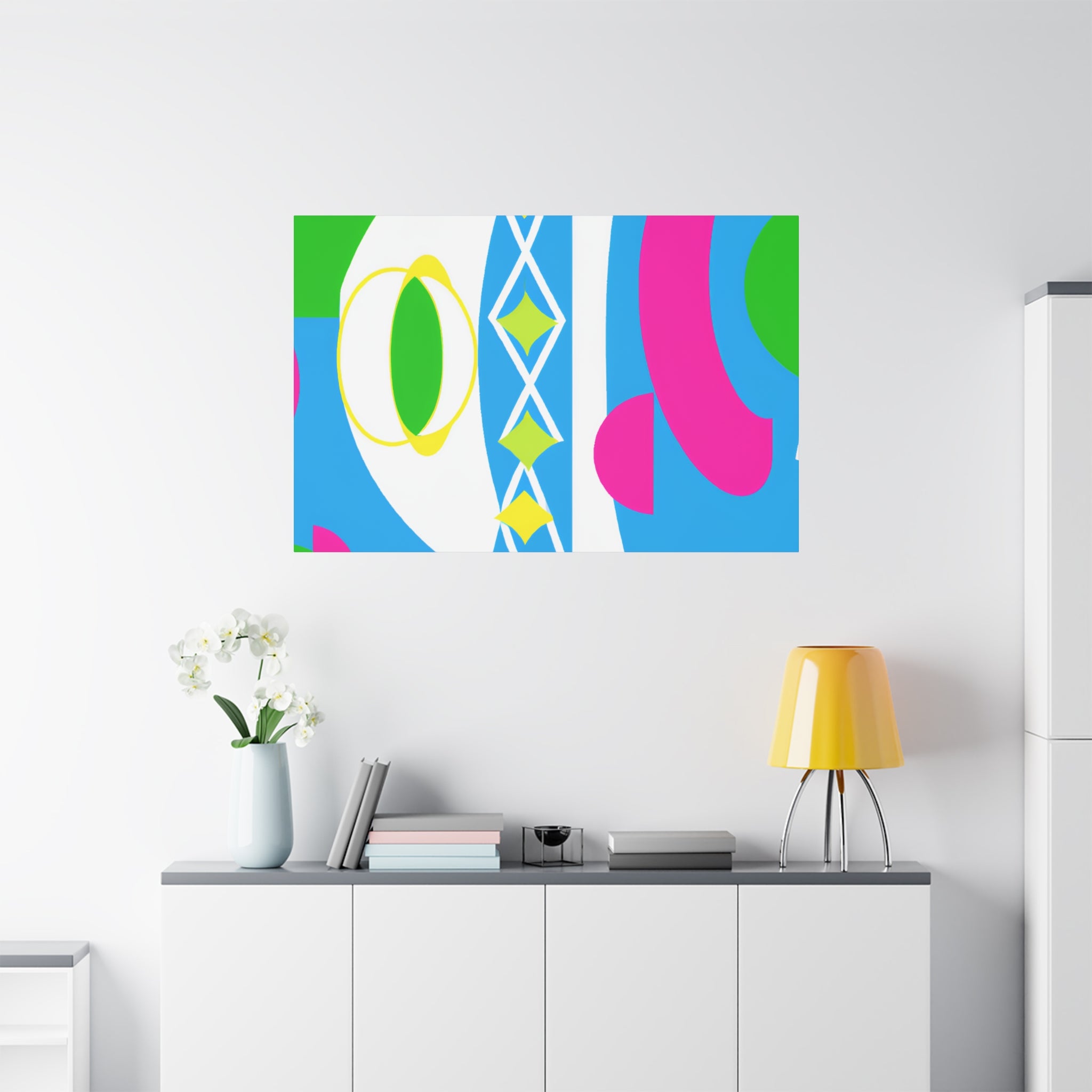 "Breezy Kaleidoscope" - Canvas