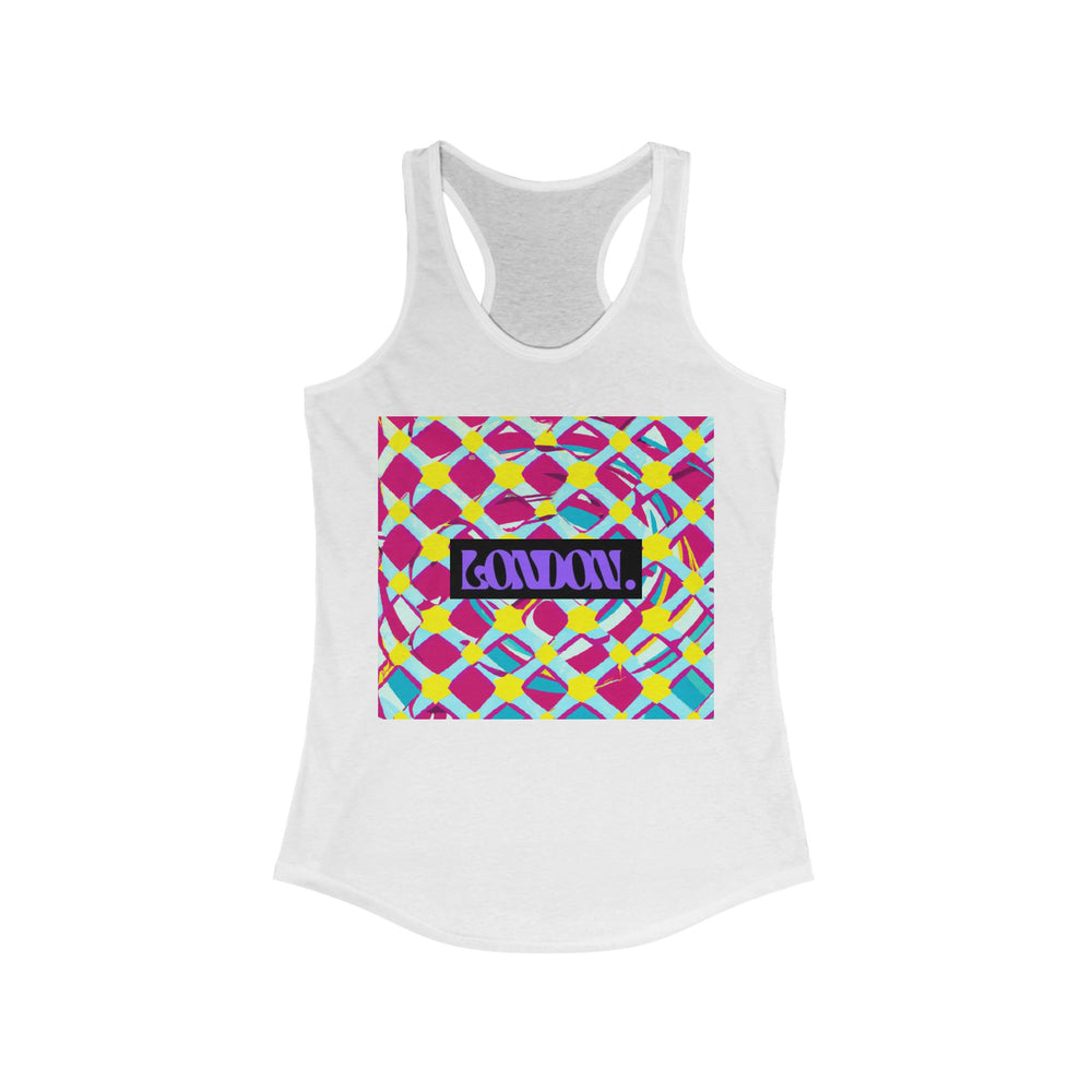 "Groovy Mirage" - Racerback Tank Top