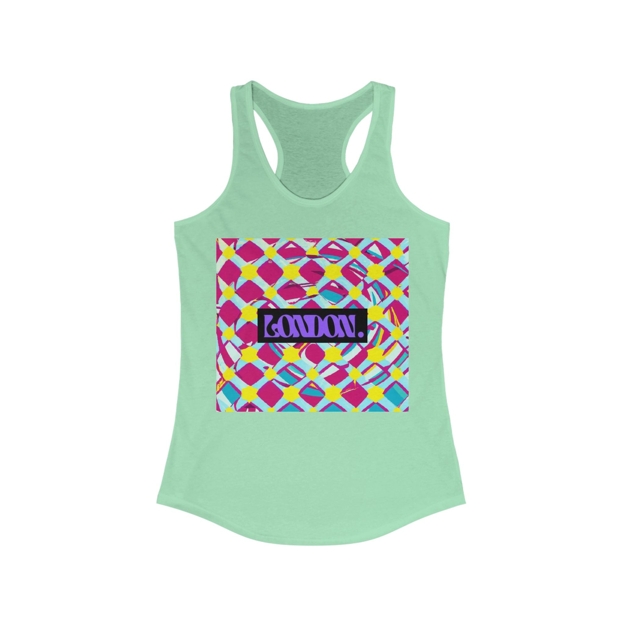 "Groovy Mirage" - Racerback Tank Top