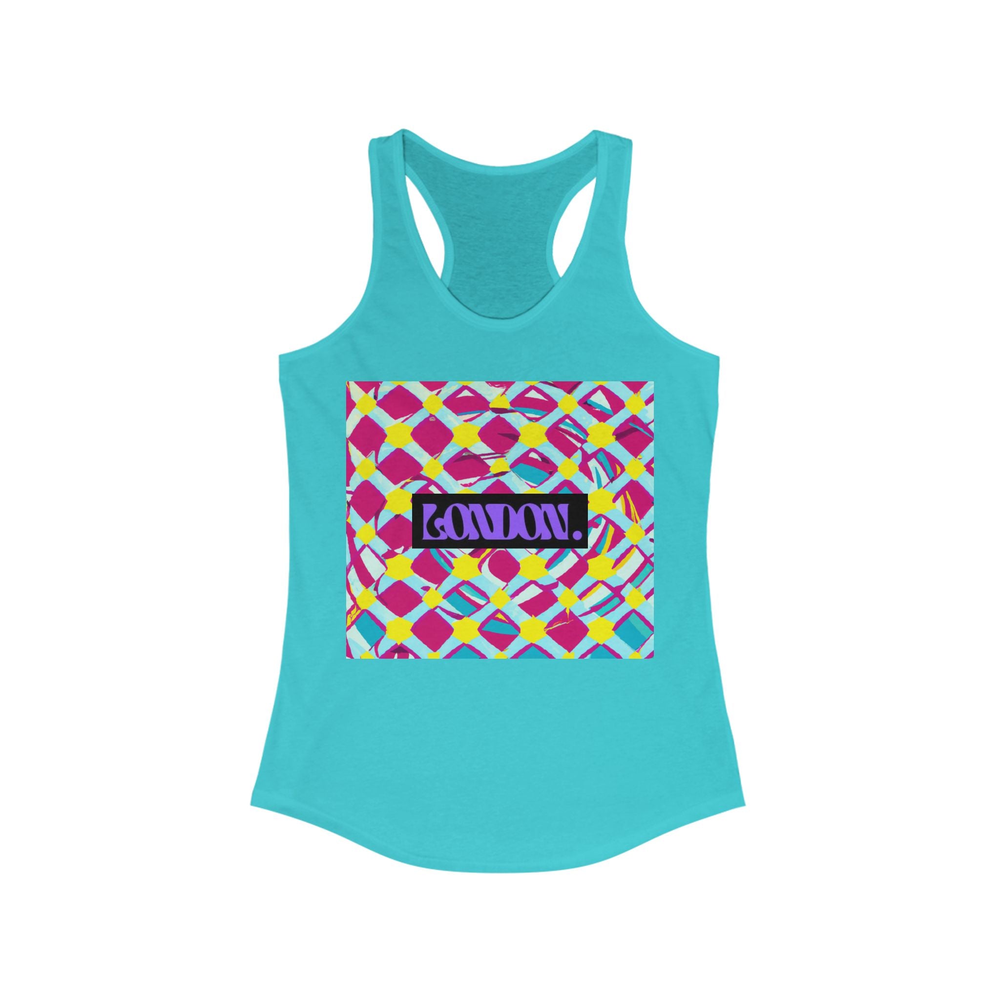 "Groovy Mirage" - Racerback Tank Top